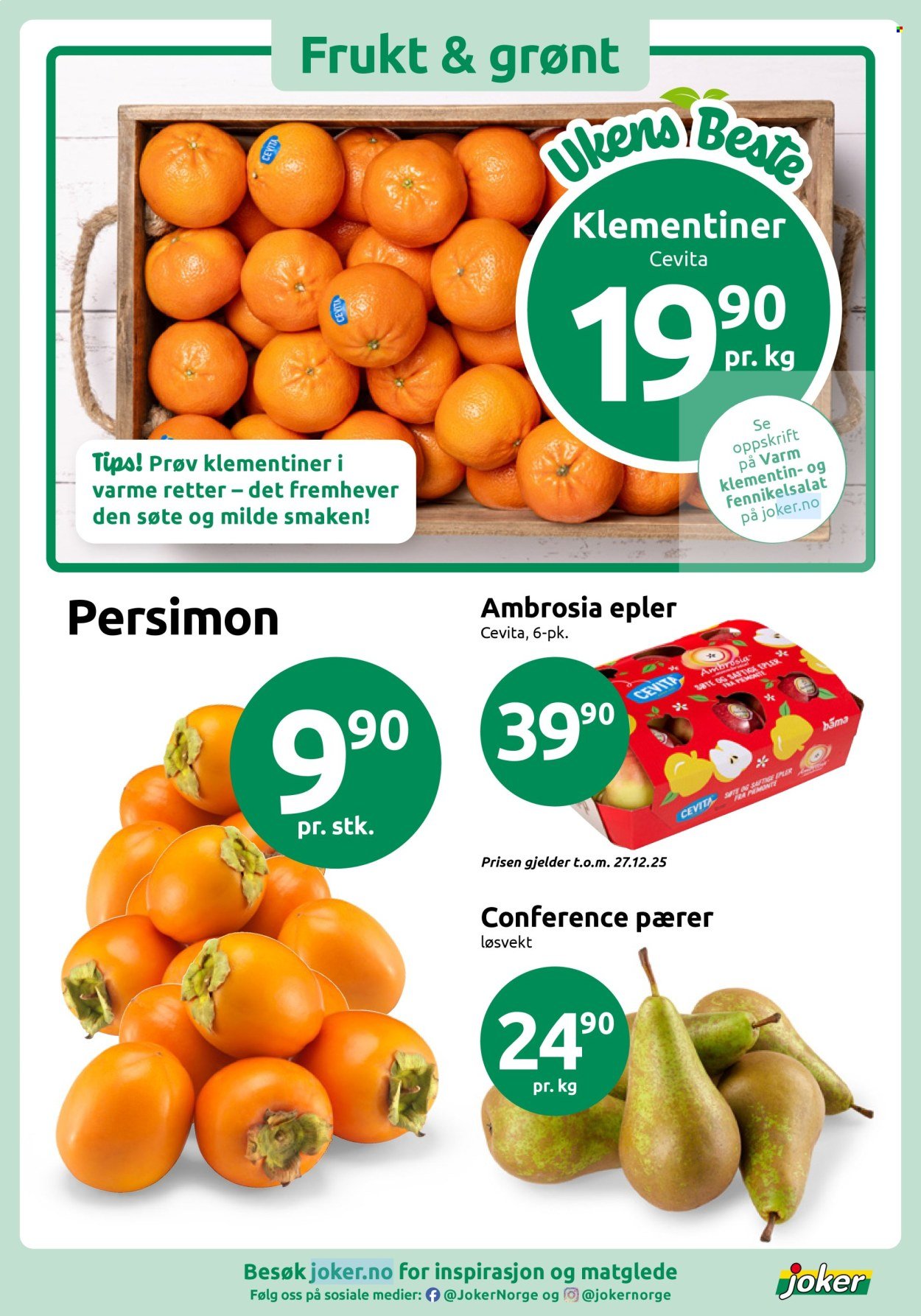 JOKER kundeavis - Fra tirsdag 25. november 2025 (2025-11-25 - 2025-11-29)