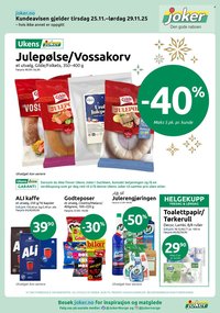 JOKER kundeavis - Fra tirsdag 25. november 2025 (2025-11-25 - 2025-11-29)