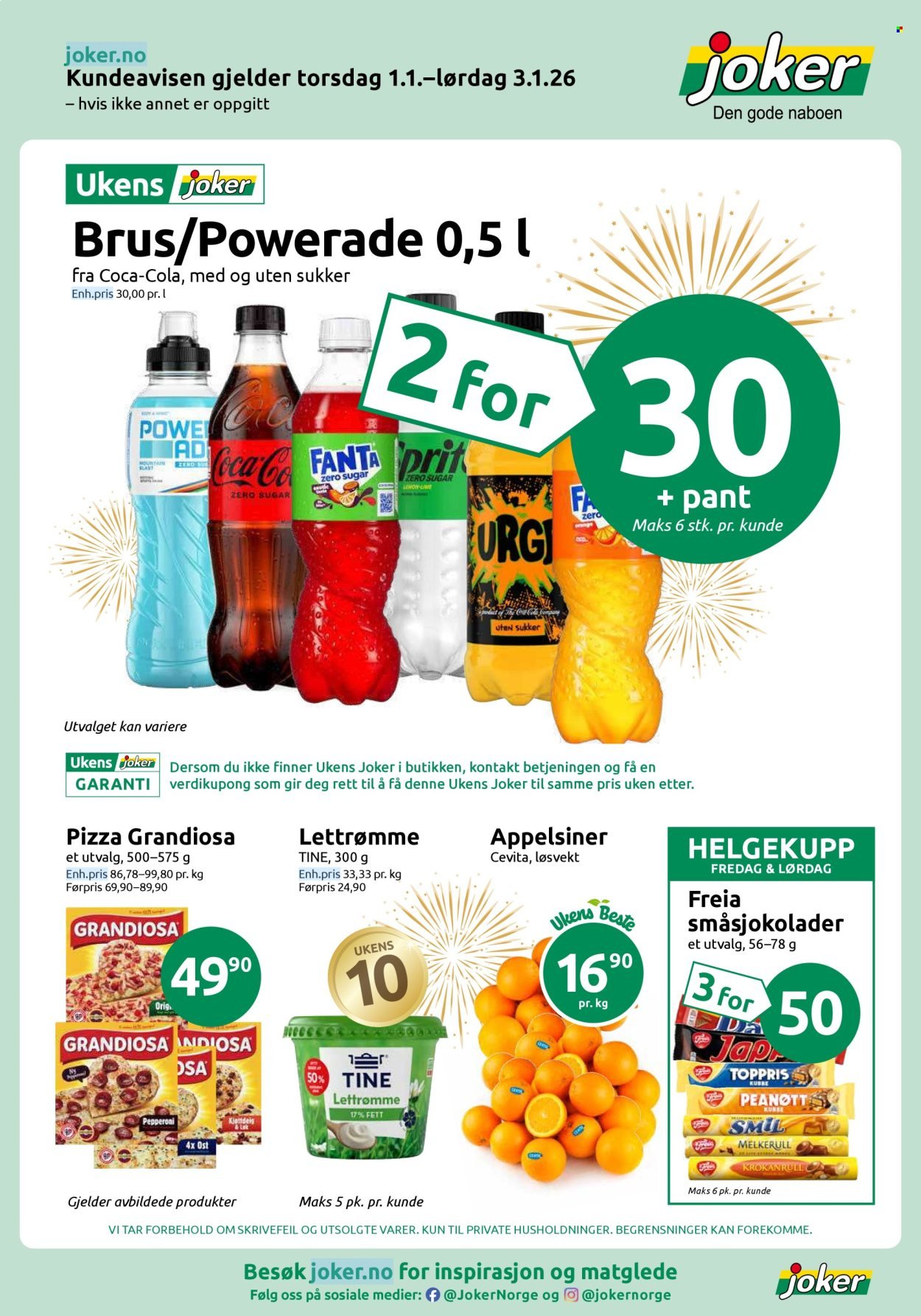 JOKER kundeavis - Fra torsdag 1. januar 2026 (2026-01-01 - 2026-01-03)