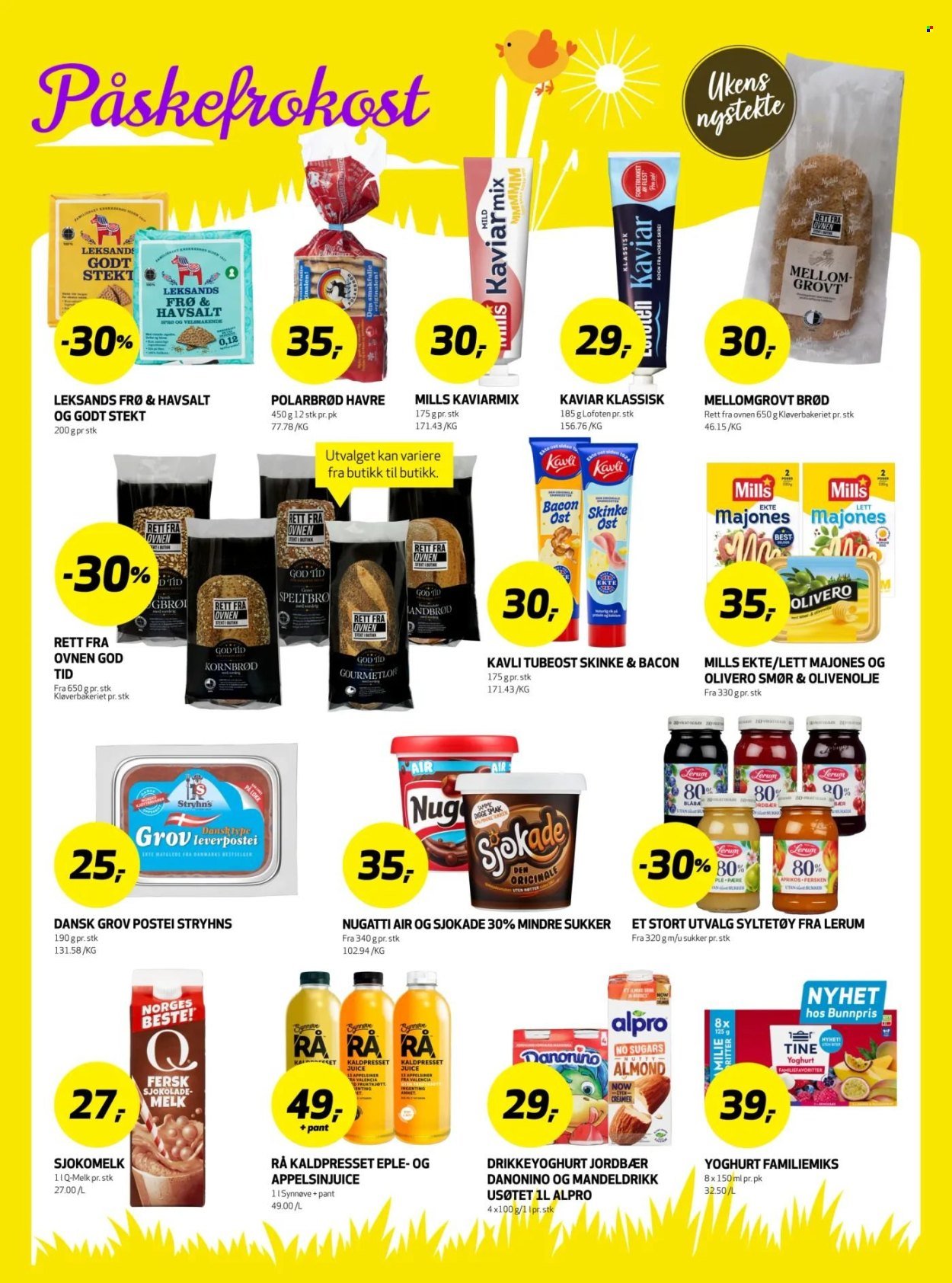 BUNNPRIS kundeavis - Uke 12 (2026-03-16 - 2026-03-22)