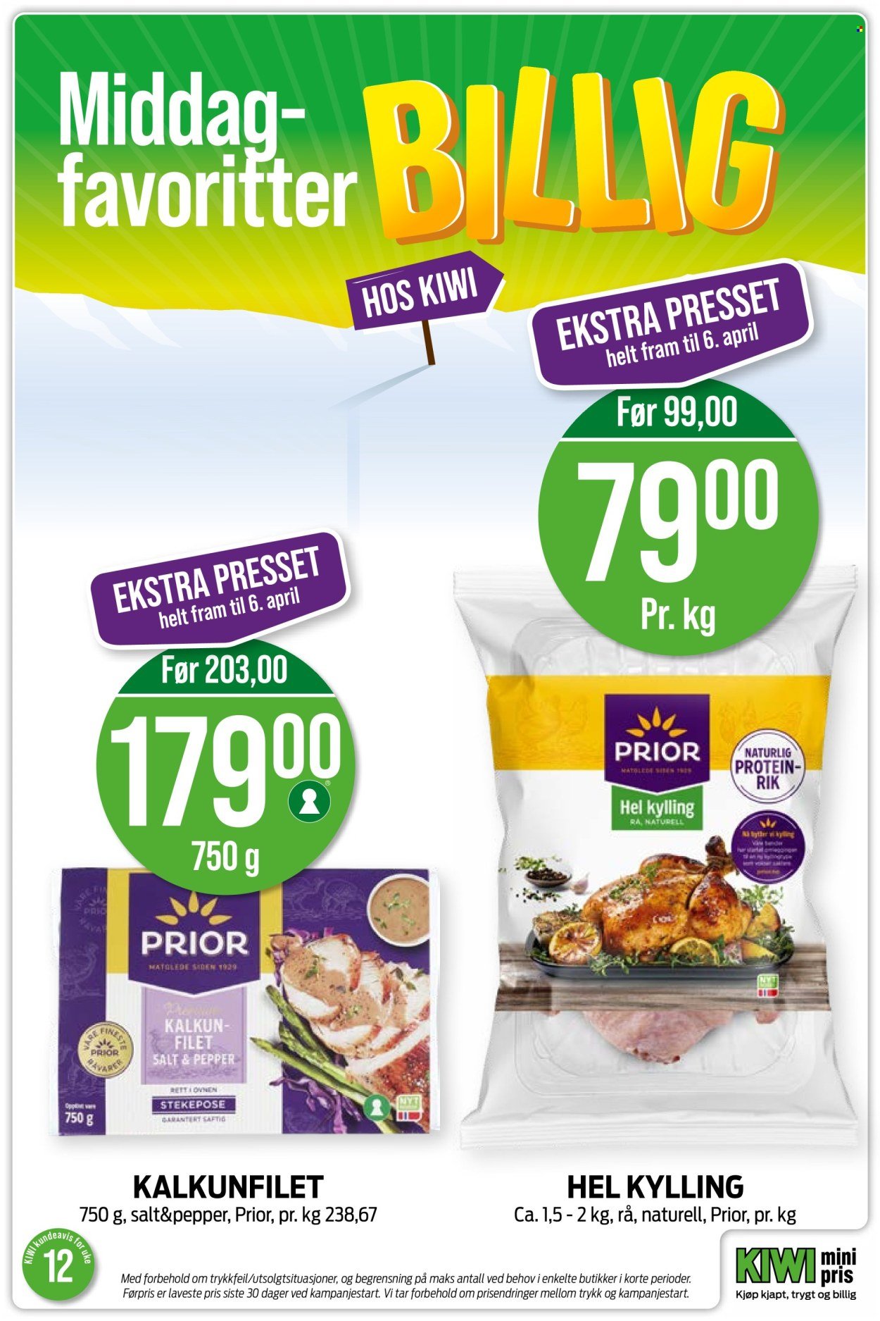 KIWI kundeavis - Fra mandag 16. mars 2026 (2026-03-16 - 2026-03-22)