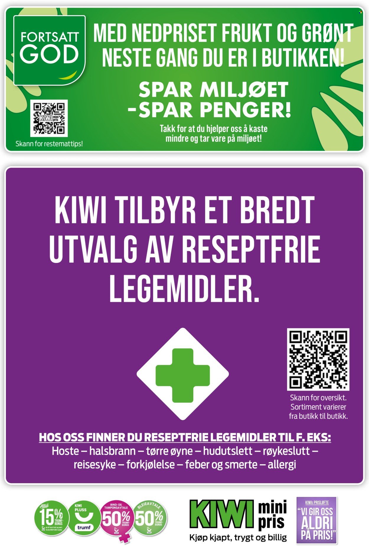 KIWI kundeavis - Fra mandag 16. mars 2026 (2026-03-16 - 2026-03-22)