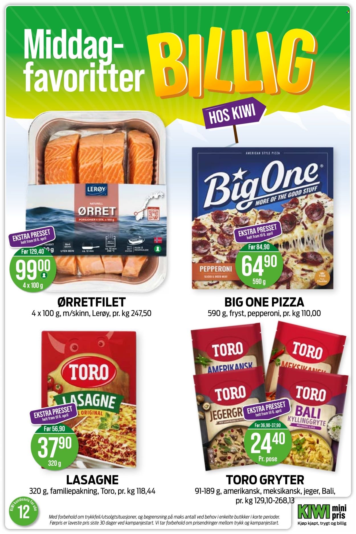 KIWI kundeavis - Fra mandag 16. mars 2026 (2026-03-16 - 2026-03-22)