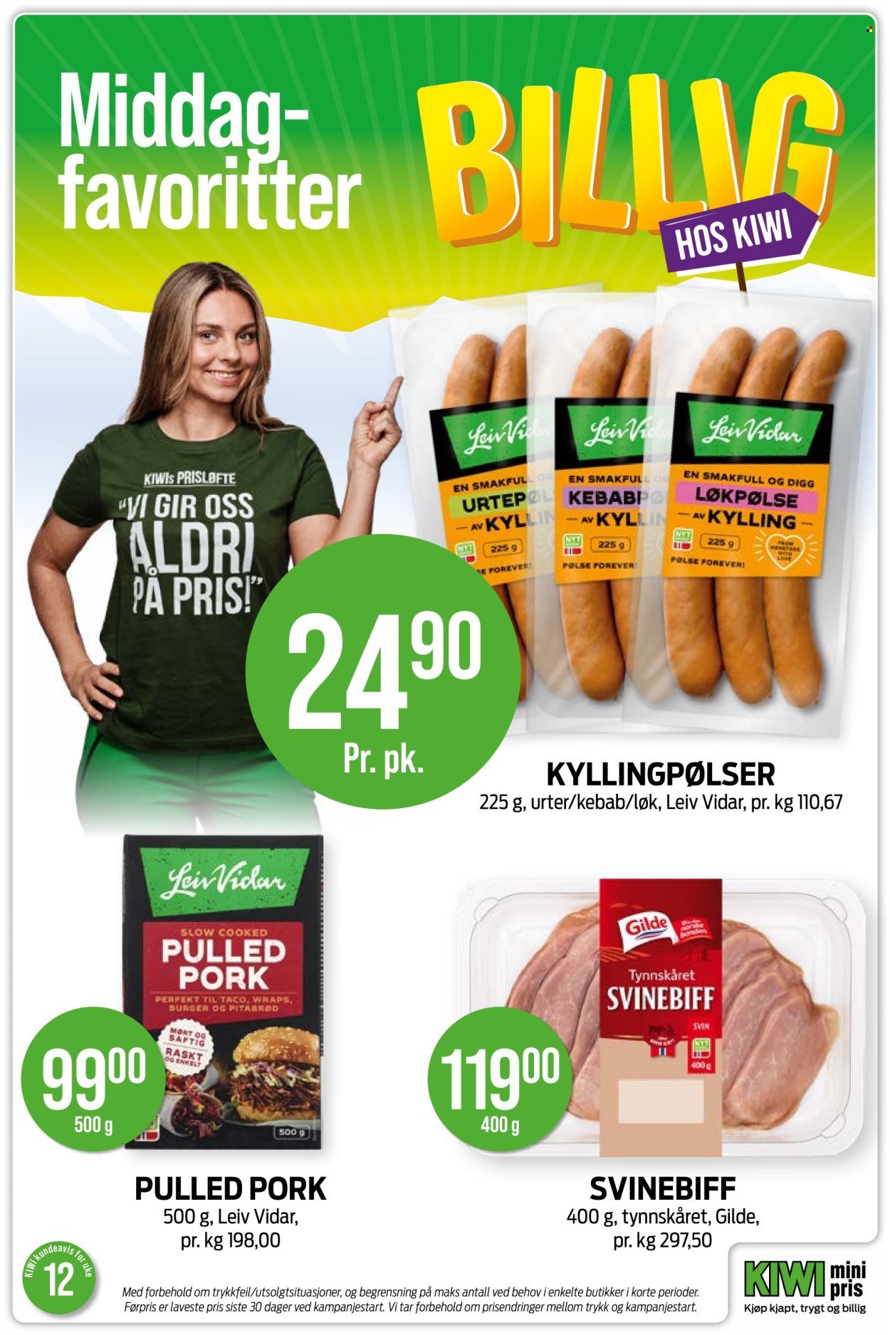 KIWI kundeavis - Fra mandag 16. mars 2026 (2026-03-16 - 2026-03-22)