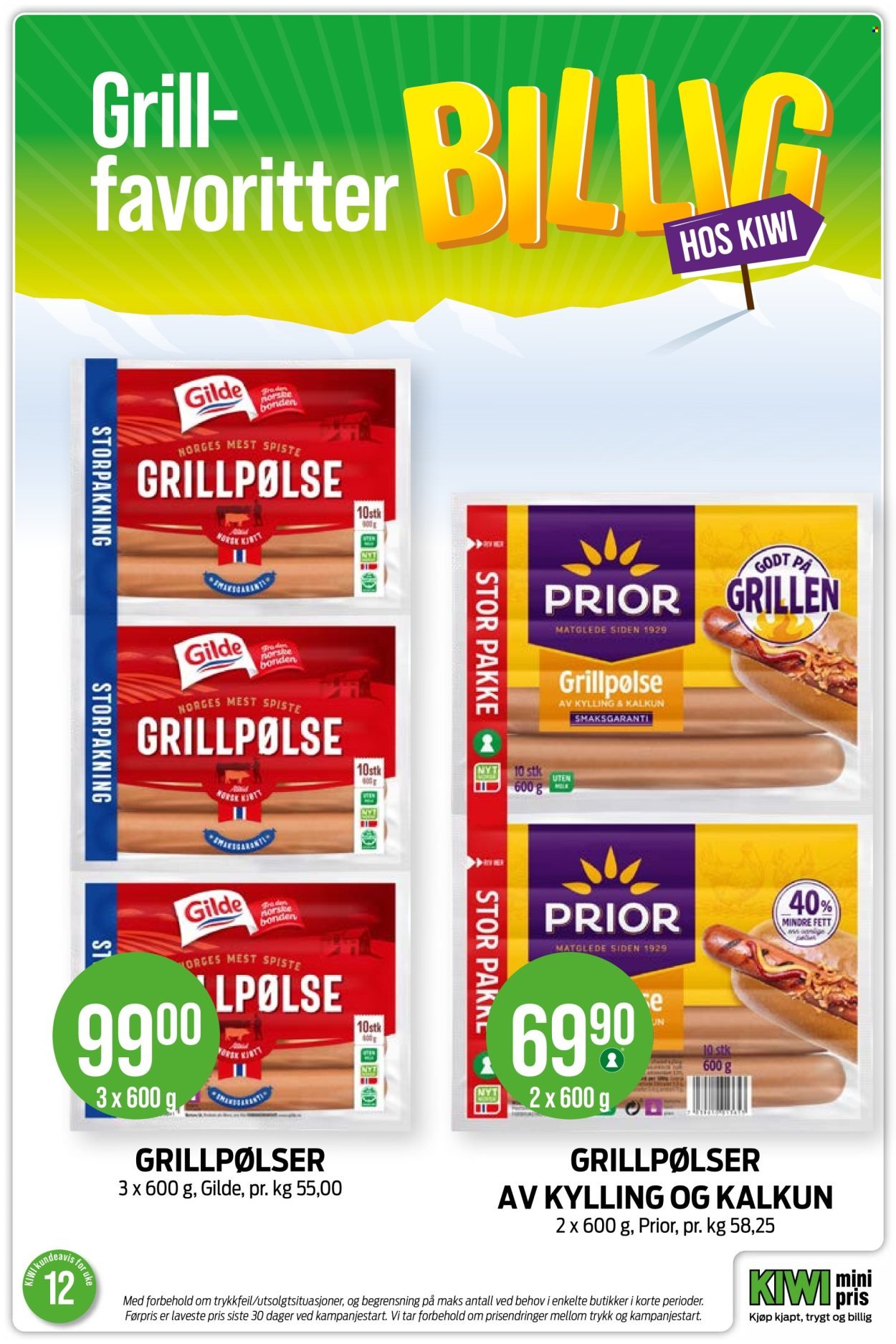 KIWI kundeavis - Fra mandag 16. mars 2026 (2026-03-16 - 2026-03-22)