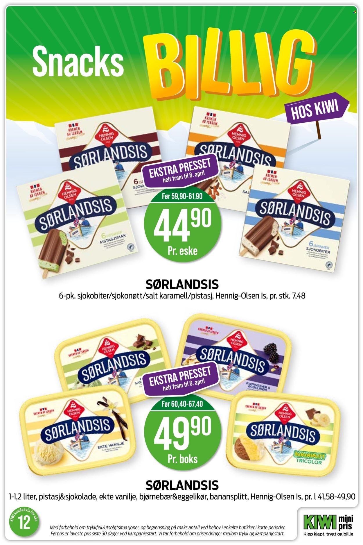 KIWI kundeavis - Fra mandag 16. mars 2026 (2026-03-16 - 2026-03-22)