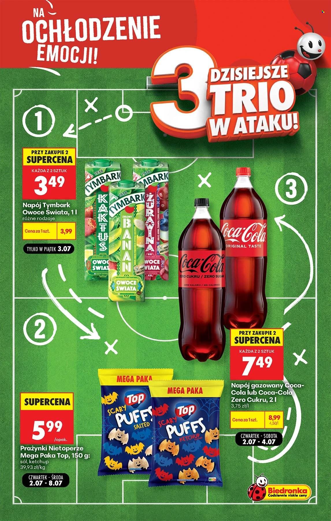Gazetka BIEDRONKA - Na piątkowe kibicowanie