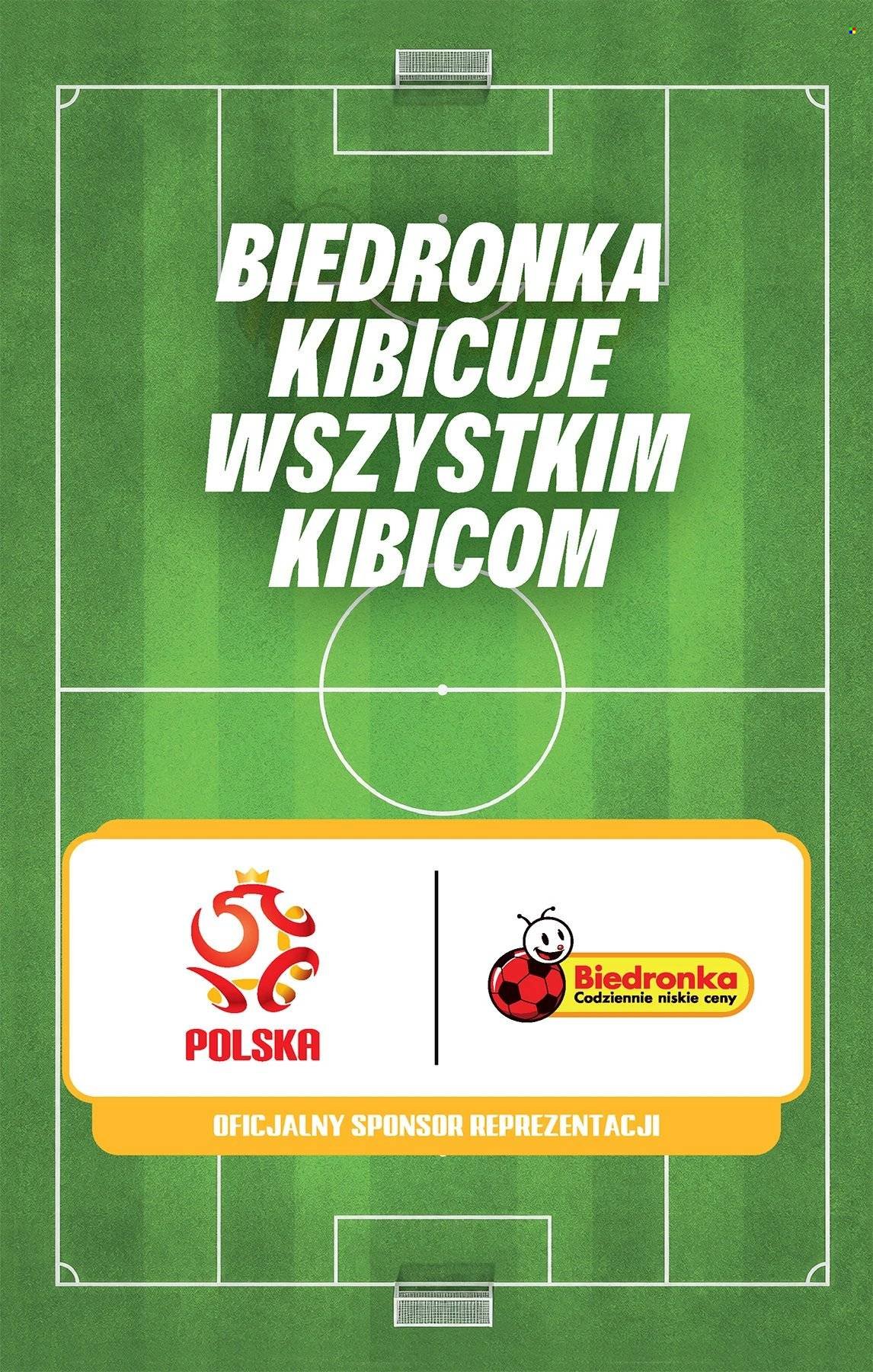 Gazetka BIEDRONKA - Na piątkowe kibicowanie