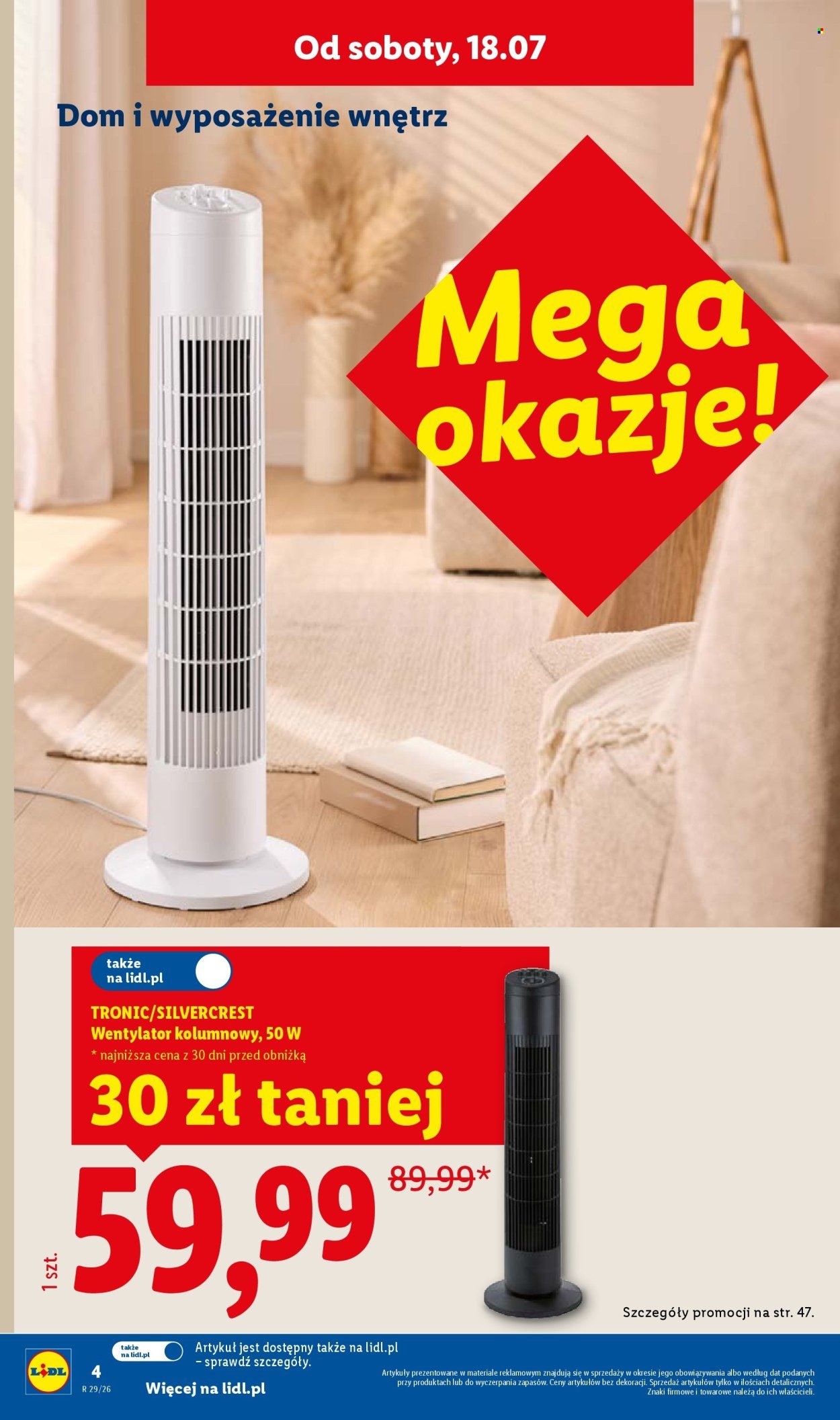 Gazetka LIDL - Od poniedziałku