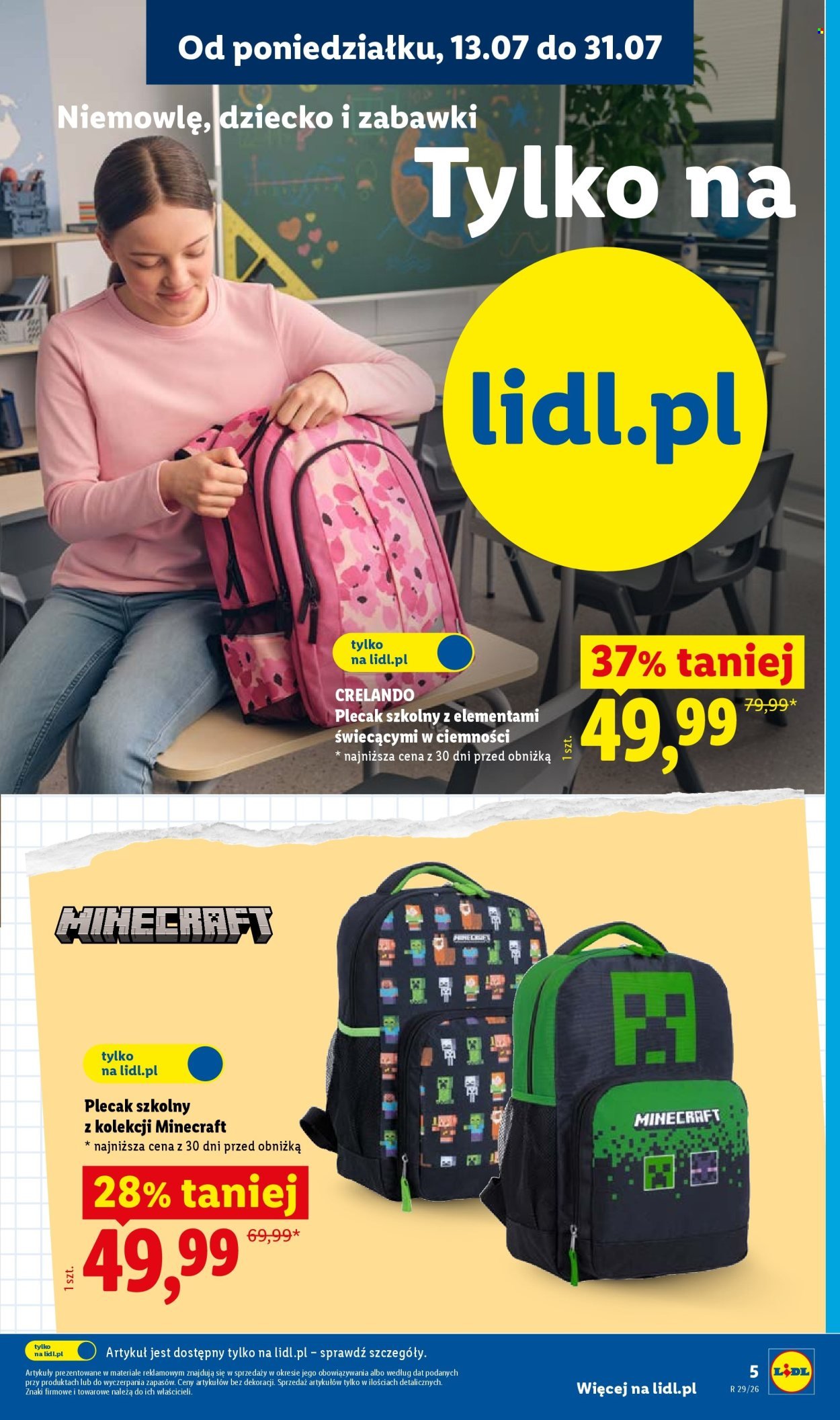 Gazetka LIDL - Od poniedziałku
