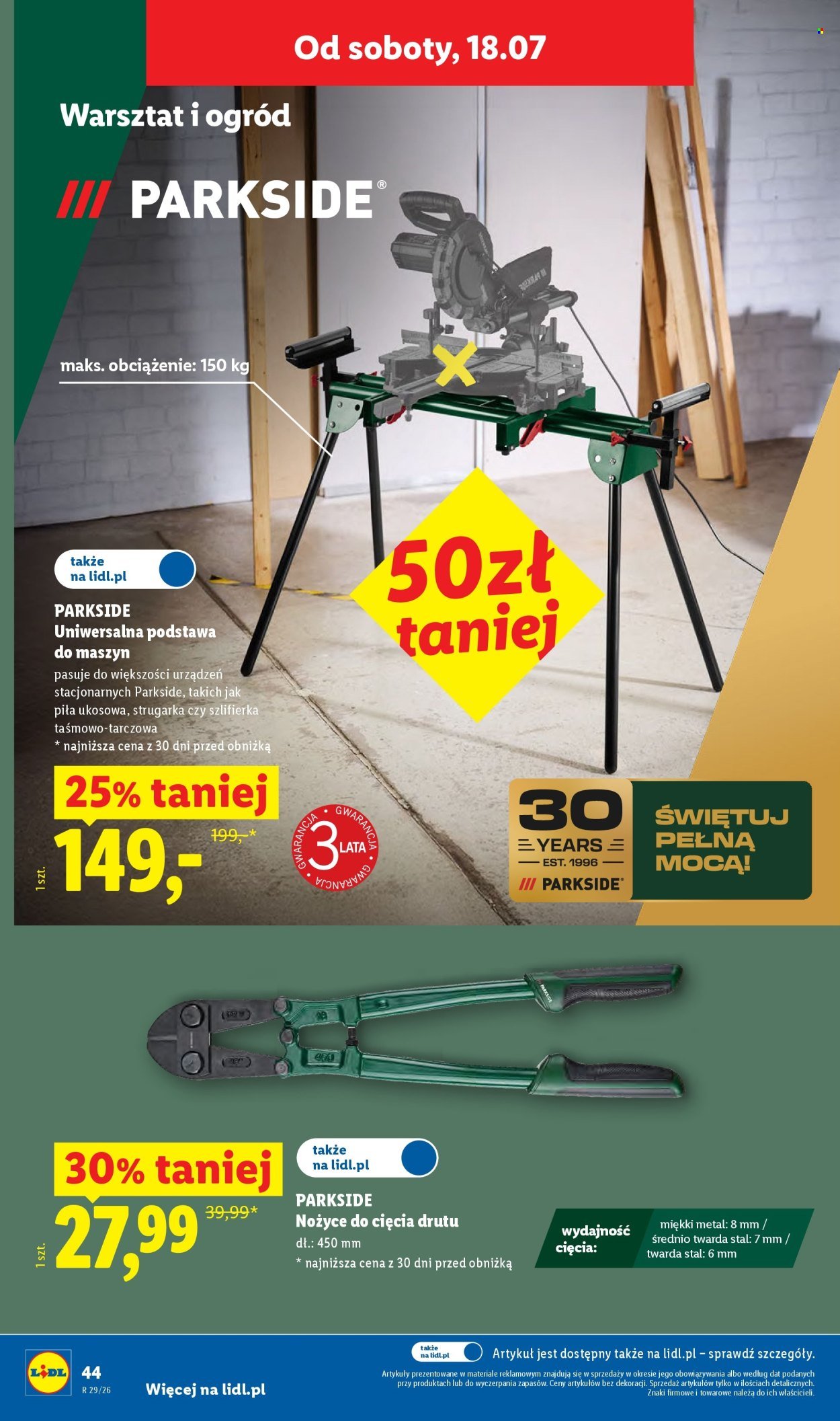 Gazetka LIDL - Od poniedziałku