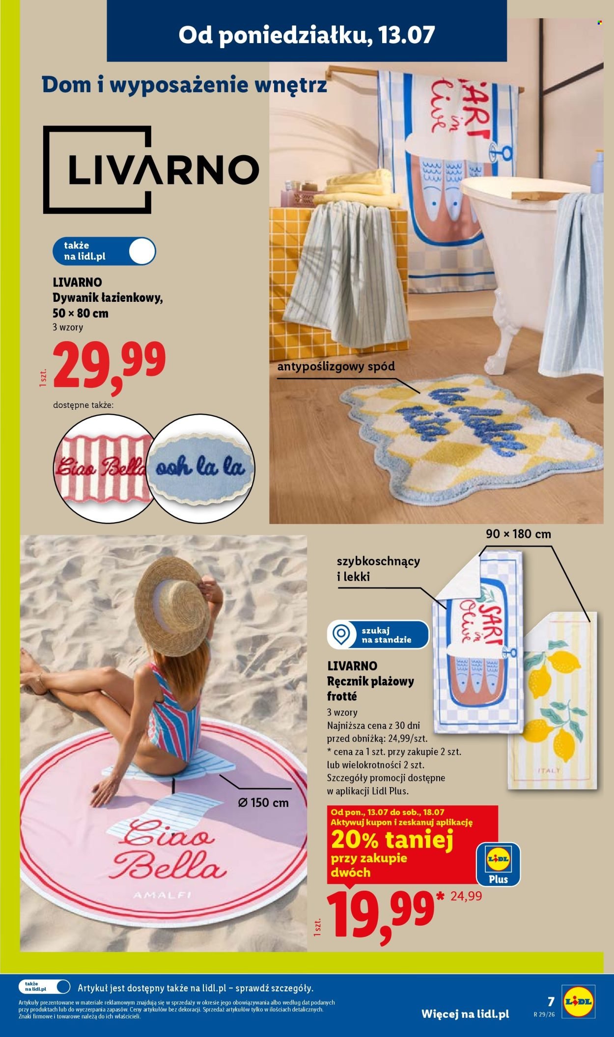 Gazetka LIDL - Od poniedziałku