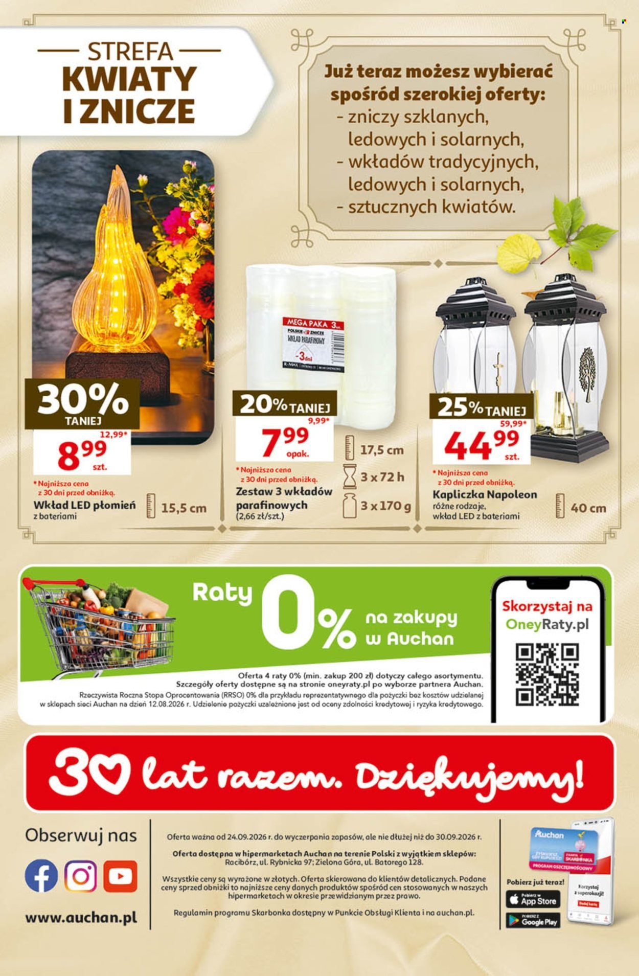 Gazetka AUCHAN - 30 Lat