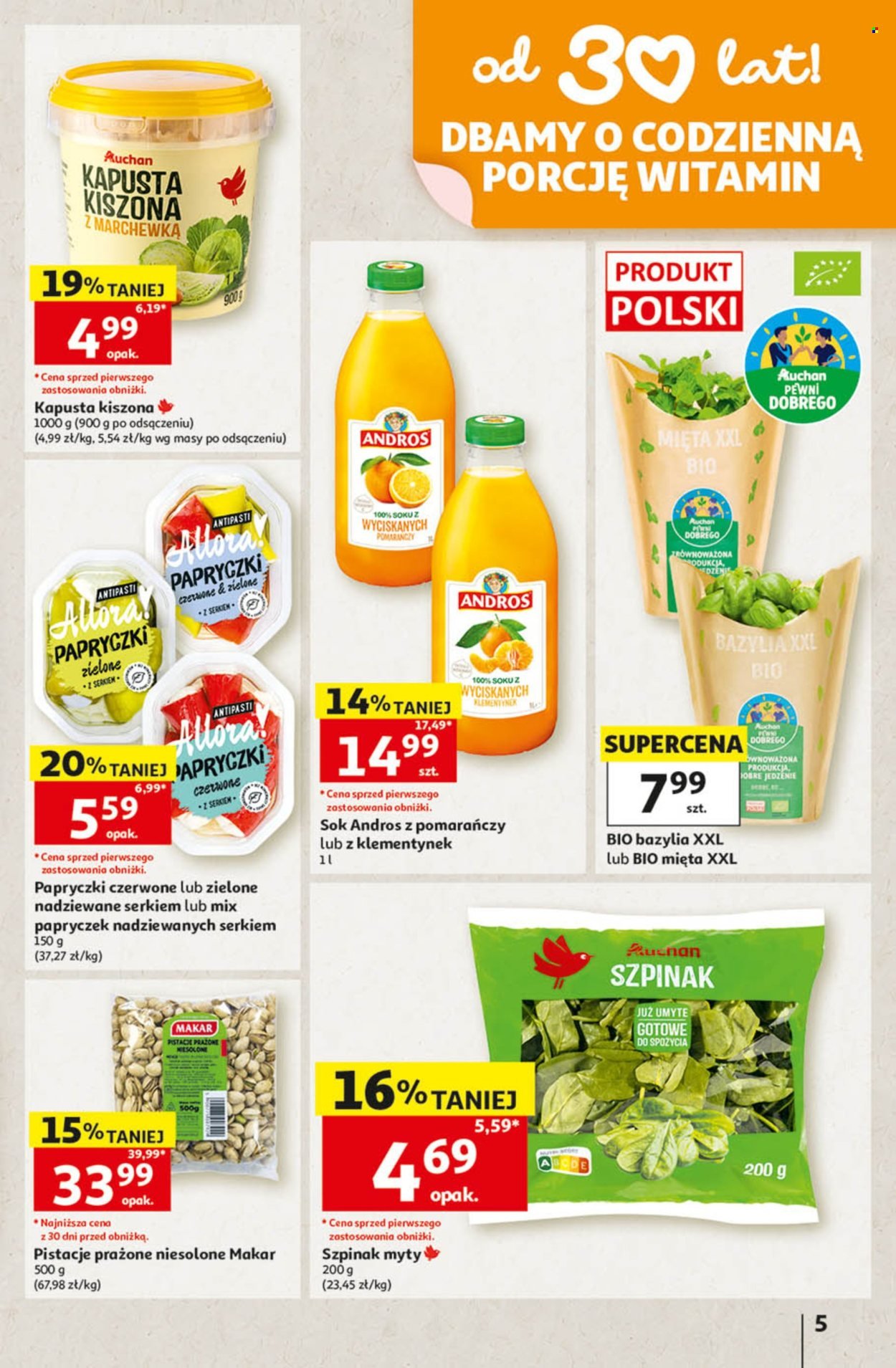 Gazetka AUCHAN - 30 Lat