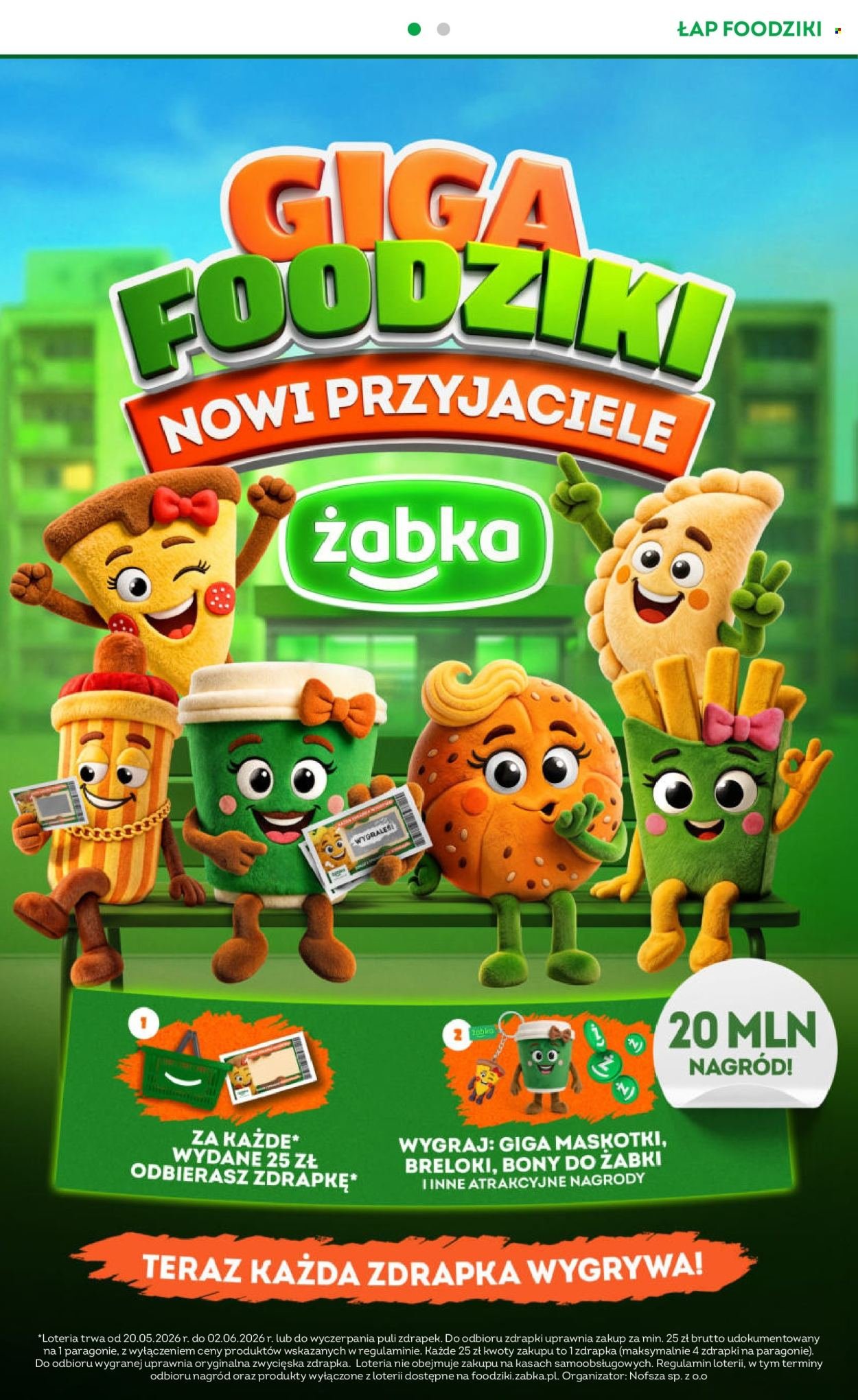 Gazetka ŻABKA - Od środy 20.05.2026