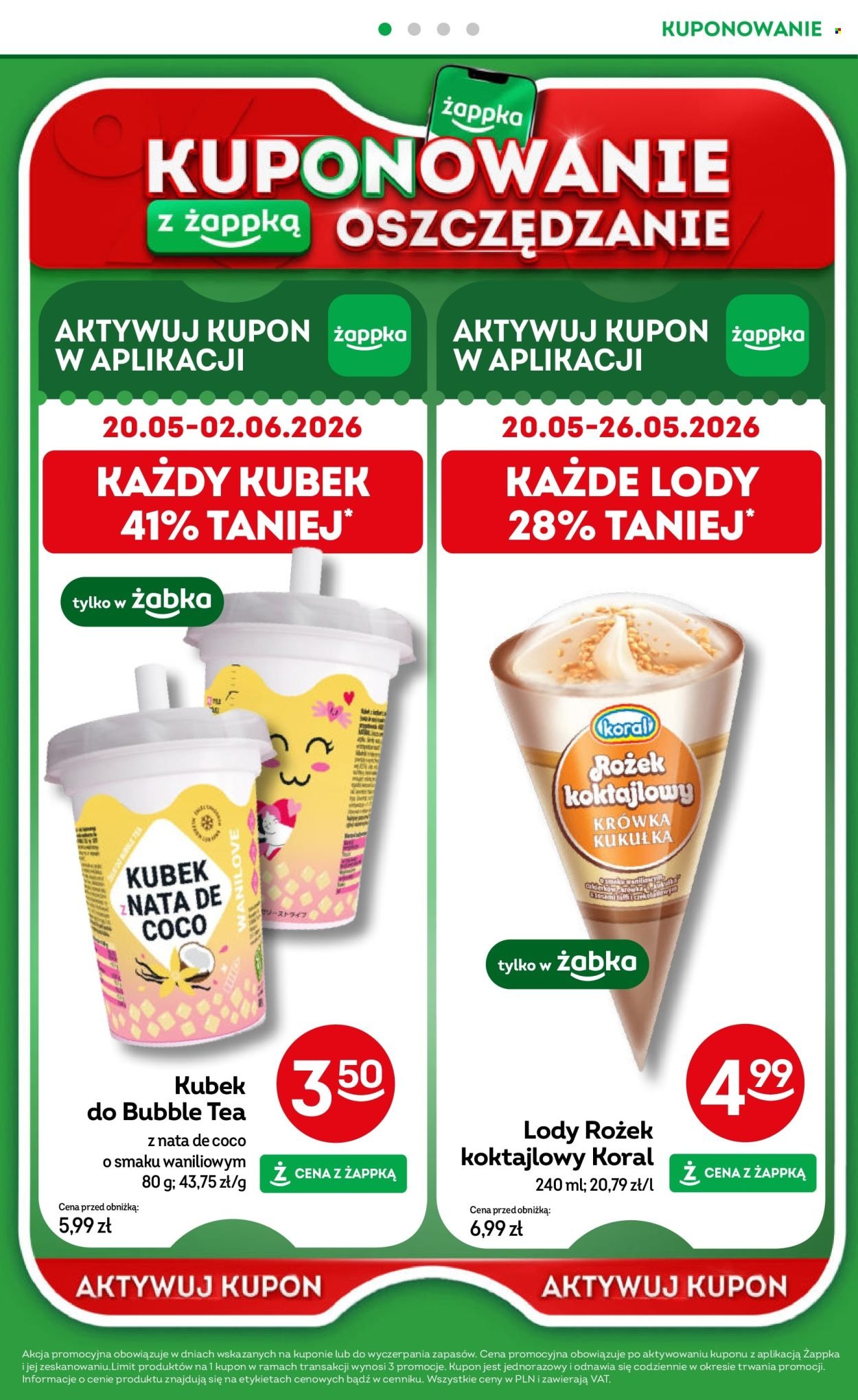 Gazetka ŻABKA - Od środy 20.05.2026