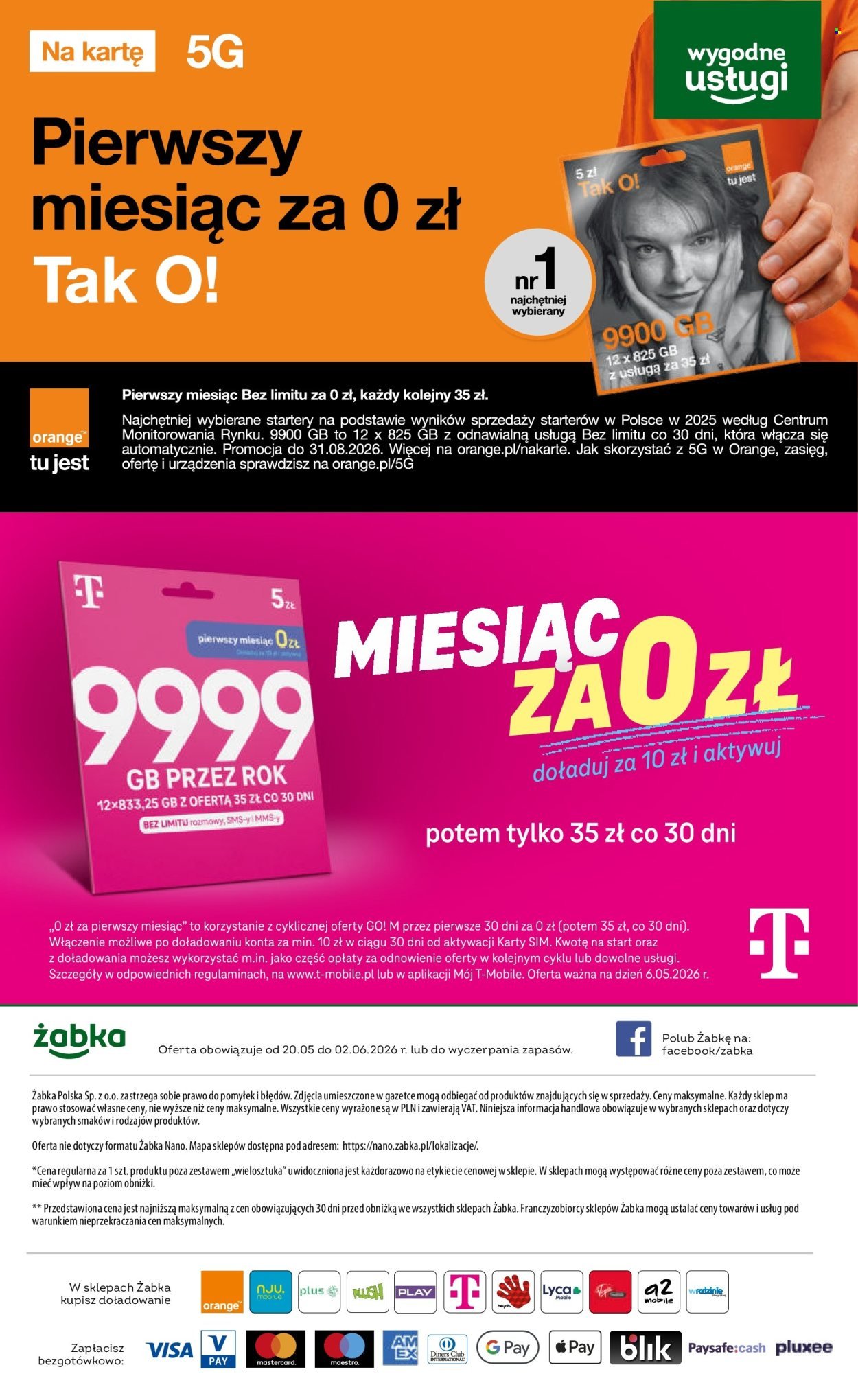 Gazetka ŻABKA - Od środy 20.05.2026