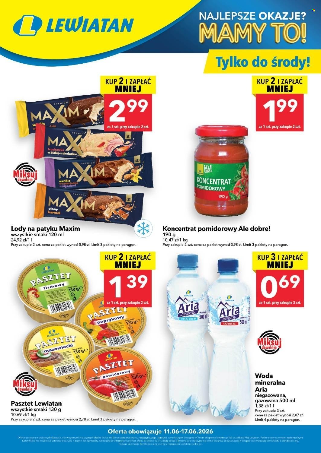 Gazetka LEWIATAN - Od czwartku 11.06.2026