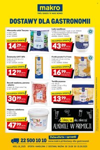 Gazetka MAKRO - Dostawy dla gastronomii (2025-08-19 - 2025-09-01)