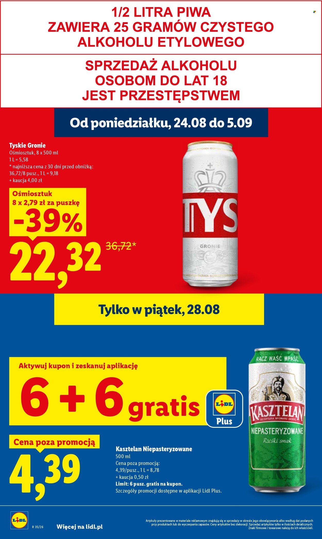 Gazetka LIDL - Od czwartku