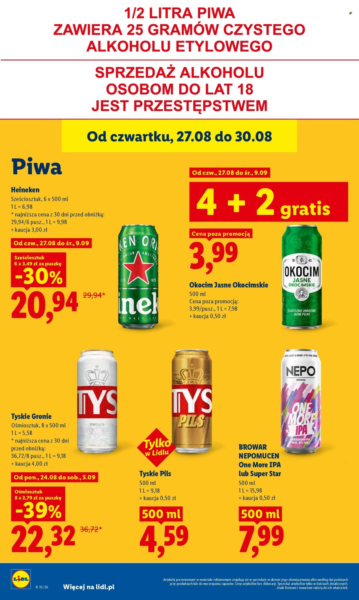 Gazetka LIDL - Od czwartku