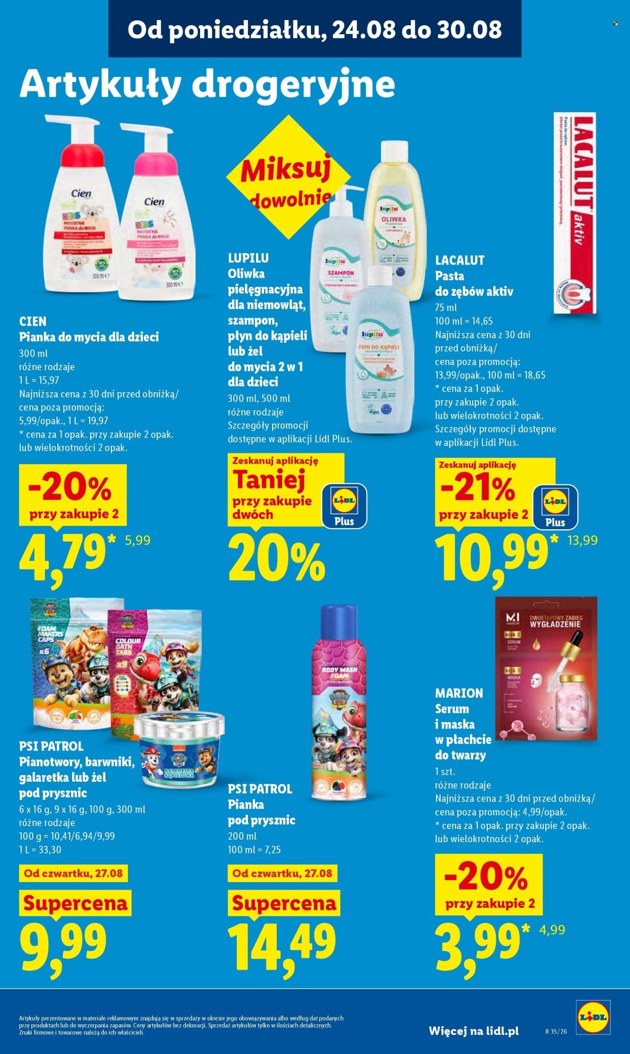 Gazetka LIDL - Od czwartku