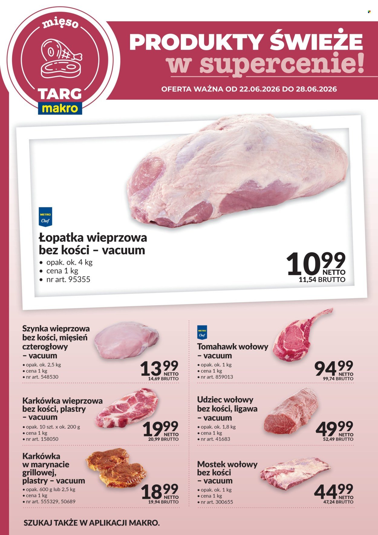 Gazetka MAKRO - Targ MAKRO - oferta świeża w super cenach!