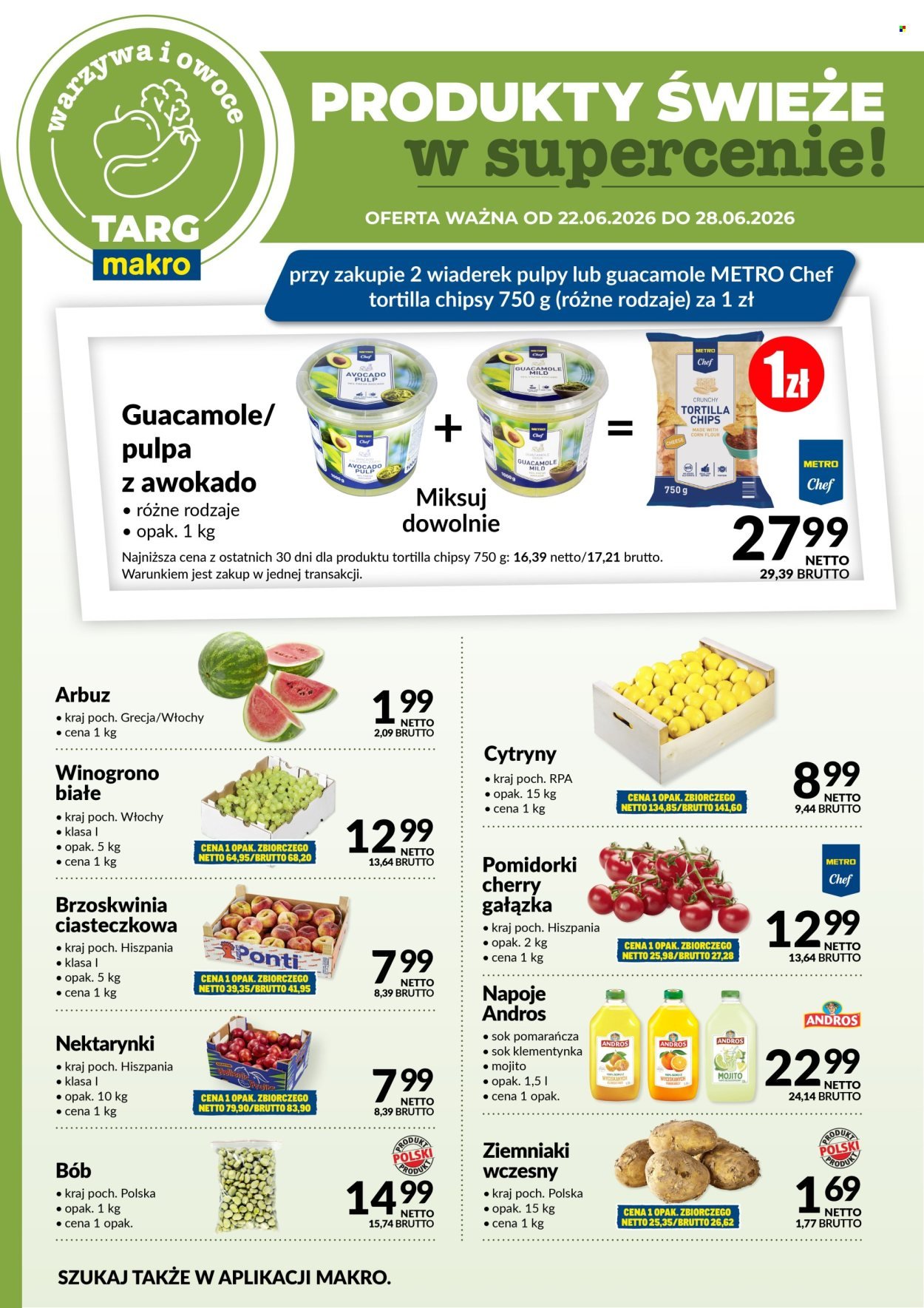 Gazetka MAKRO - Targ MAKRO - oferta świeża w super cenach!