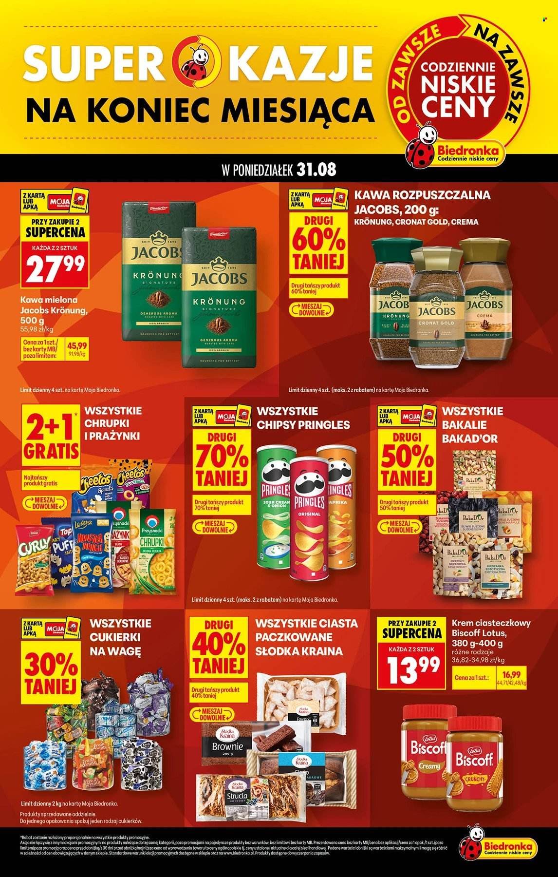 Gazetka BIEDRONKA - Super okazje na koniec miesiąca