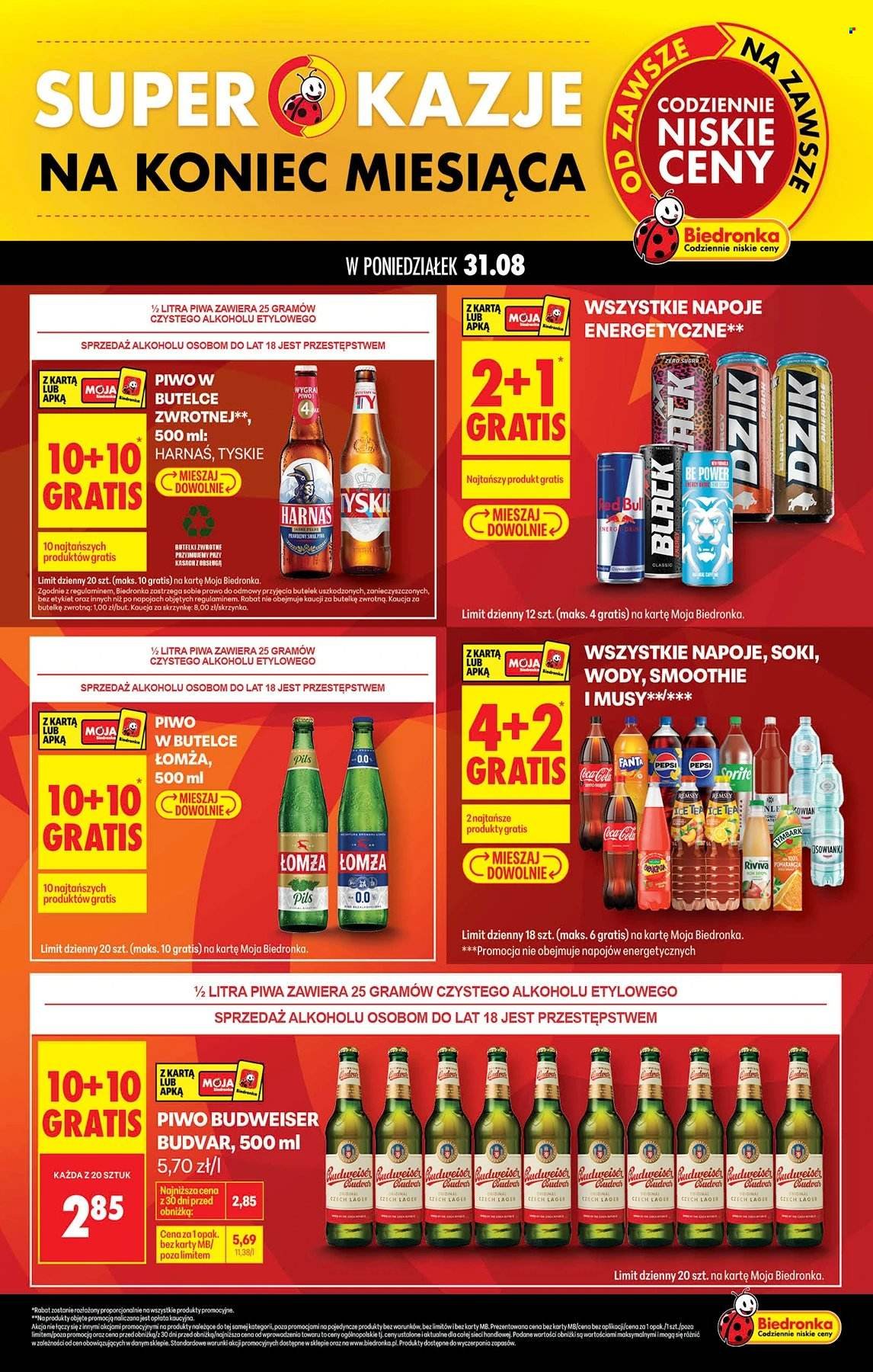 Gazetka BIEDRONKA - Super okazje na koniec miesiąca