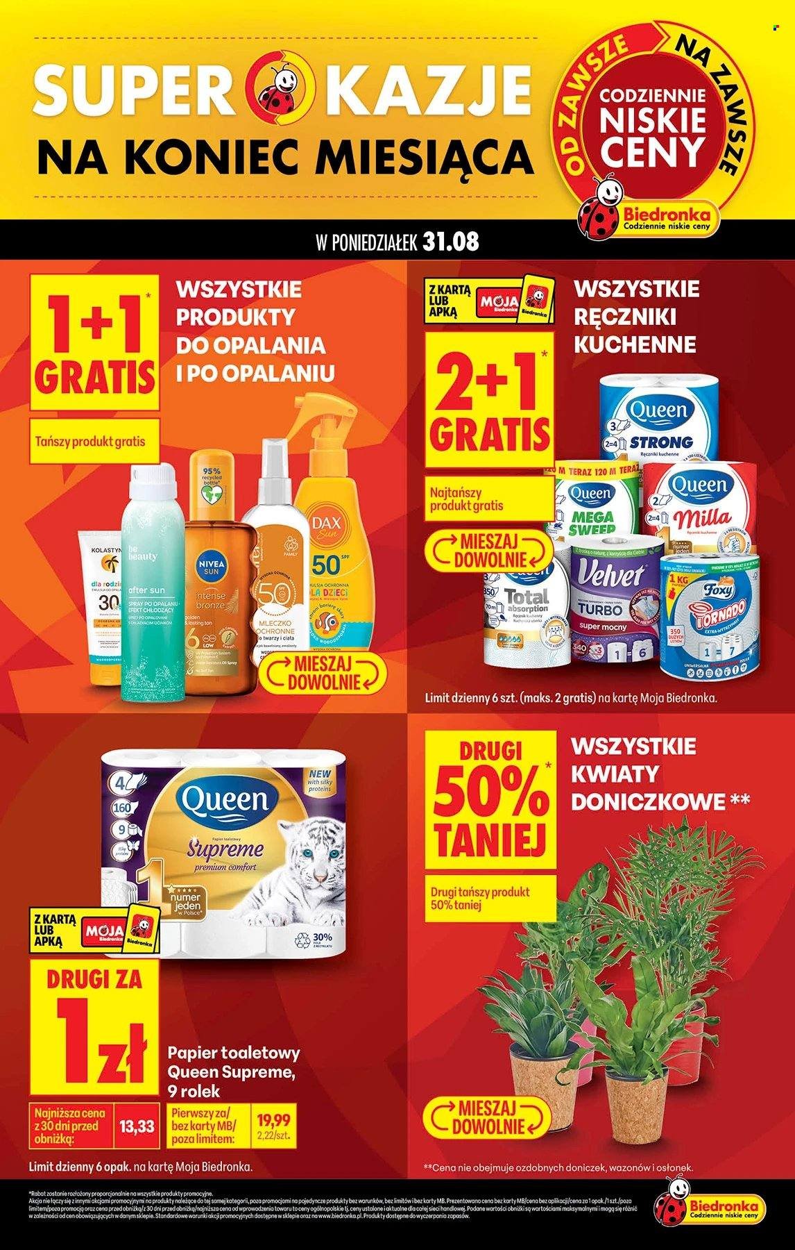 Gazetka BIEDRONKA - Super okazje na koniec miesiąca