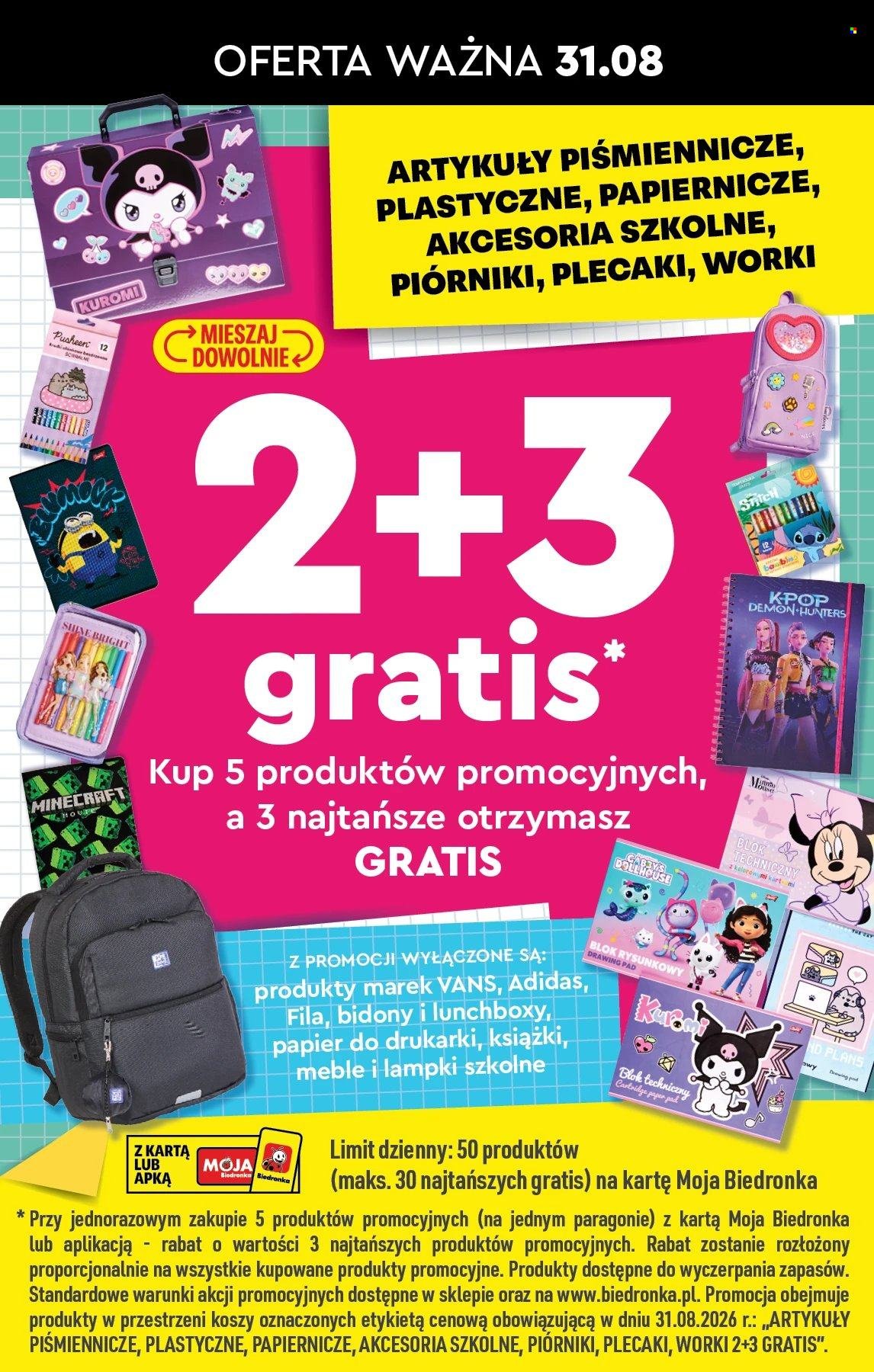 Gazetka BIEDRONKA - Super okazje na koniec miesiąca