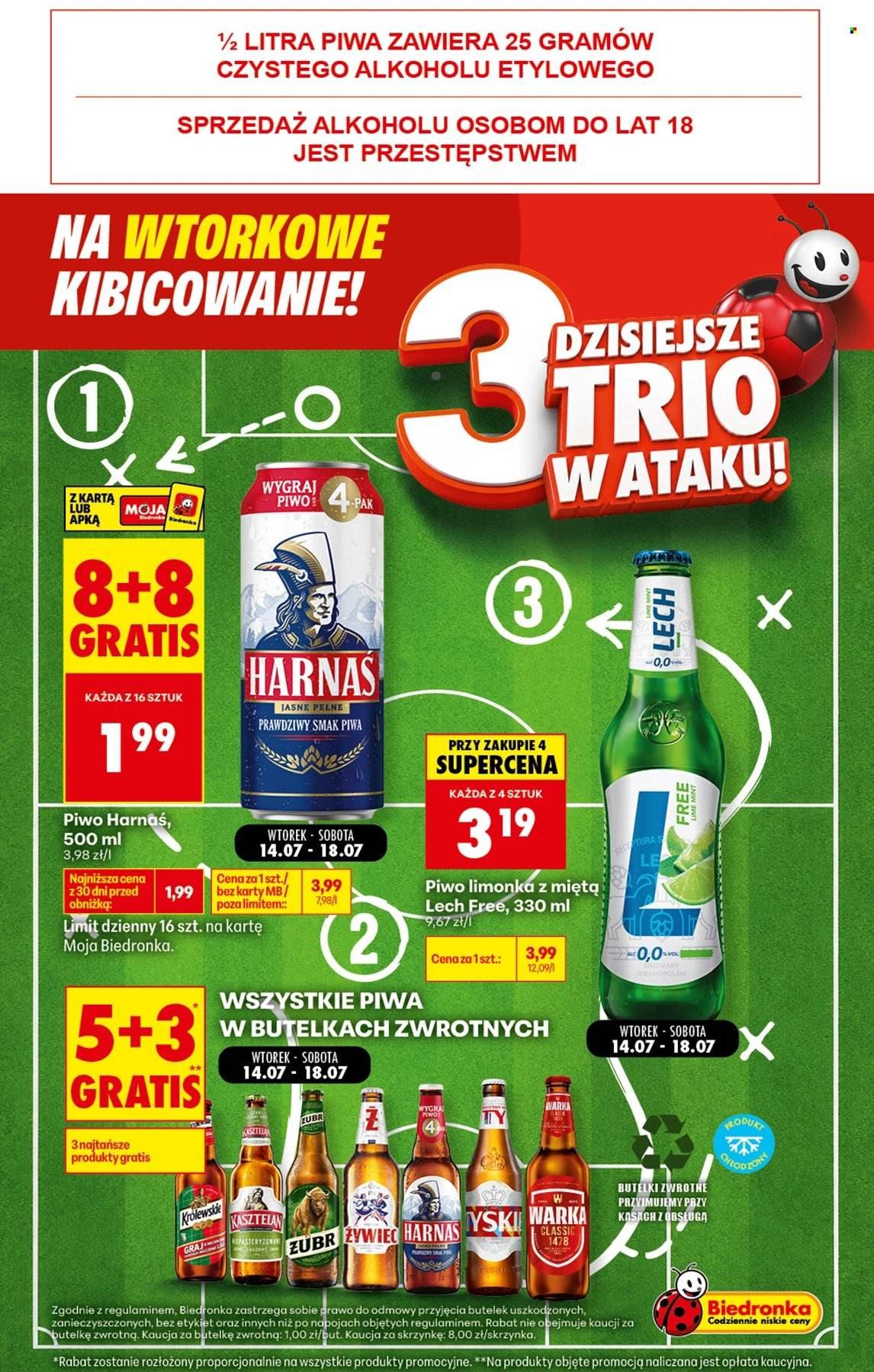 Gazetka BIEDRONKA - Dzisiejsze trio w ataku!