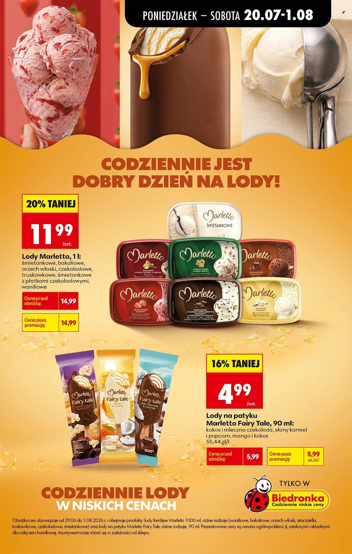 Gazetka BIEDRONKA - W tym tygodniu od poniedziałku