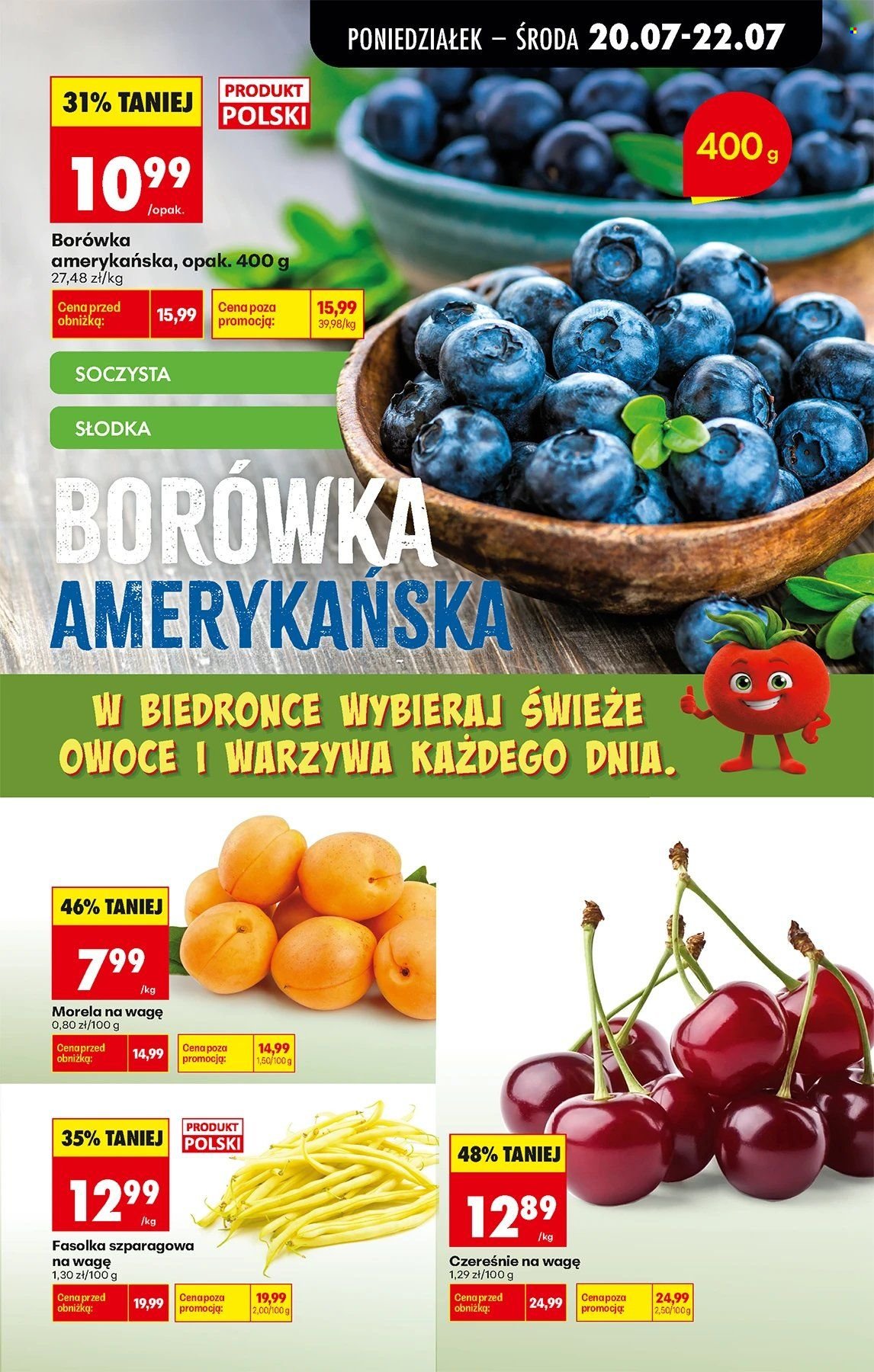 Gazetka BIEDRONKA - W tym tygodniu od poniedziałku