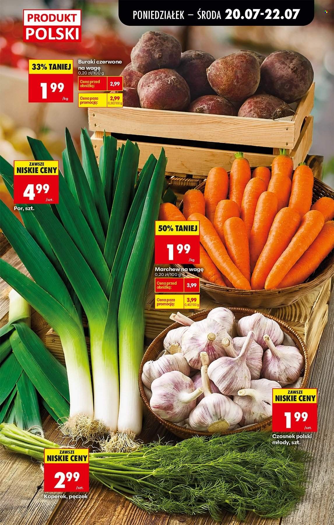 Gazetka BIEDRONKA - W tym tygodniu od poniedziałku