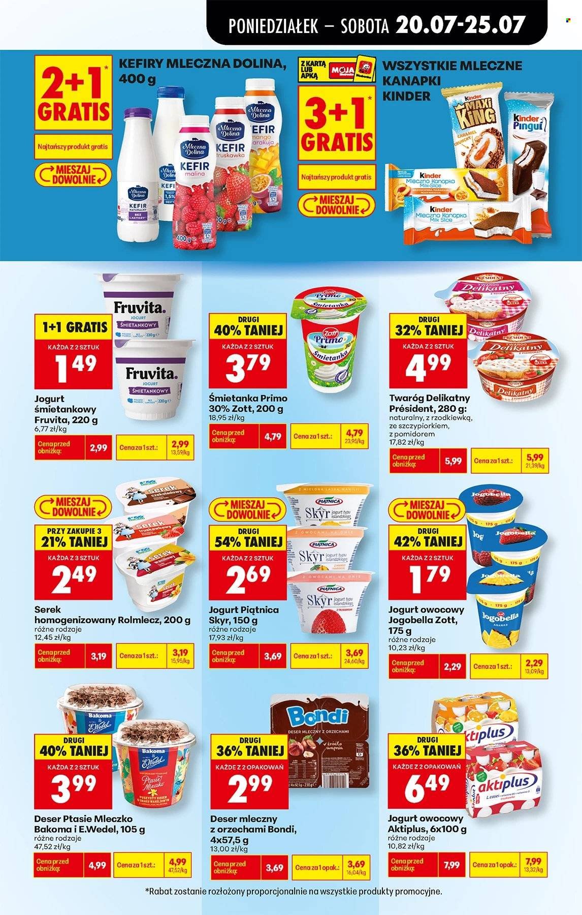 Gazetka BIEDRONKA - W tym tygodniu od poniedziałku