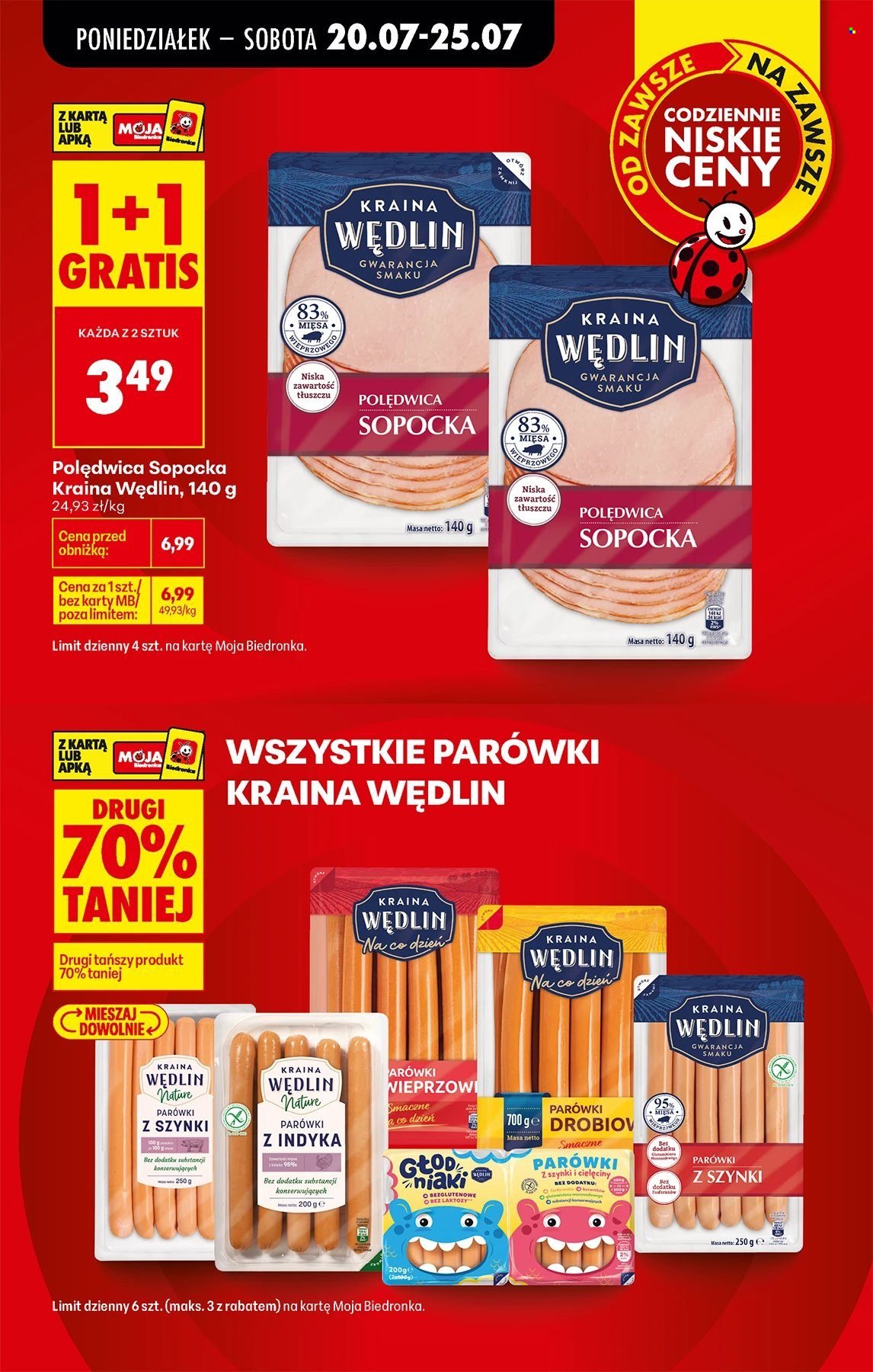Gazetka BIEDRONKA - W tym tygodniu od poniedziałku