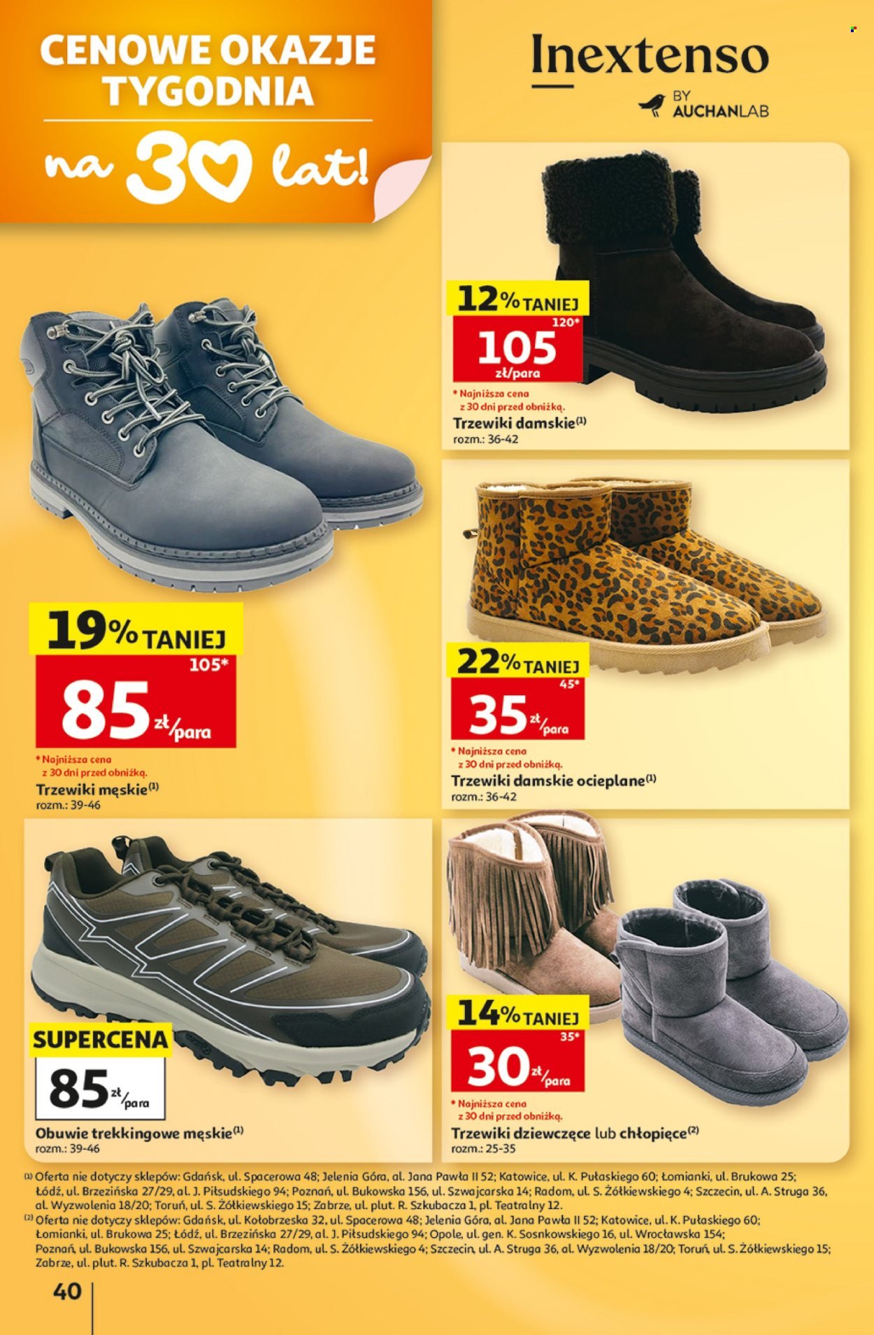 Gazetka AUCHAN - 30 Lat