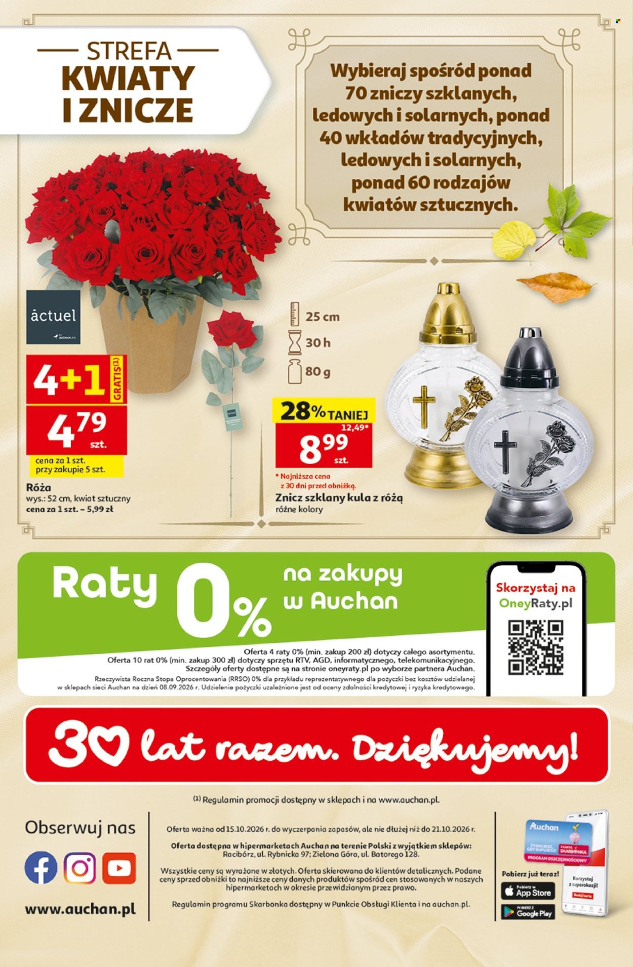 Gazetka AUCHAN - 30 Lat