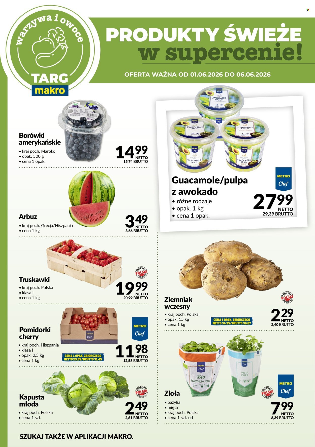 Gazetka MAKRO - Targ MAKRO - oferta świeża w super cenach!