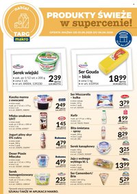 Gazetka MAKRO - Targ MAKRO - oferta świeża w super cenach!