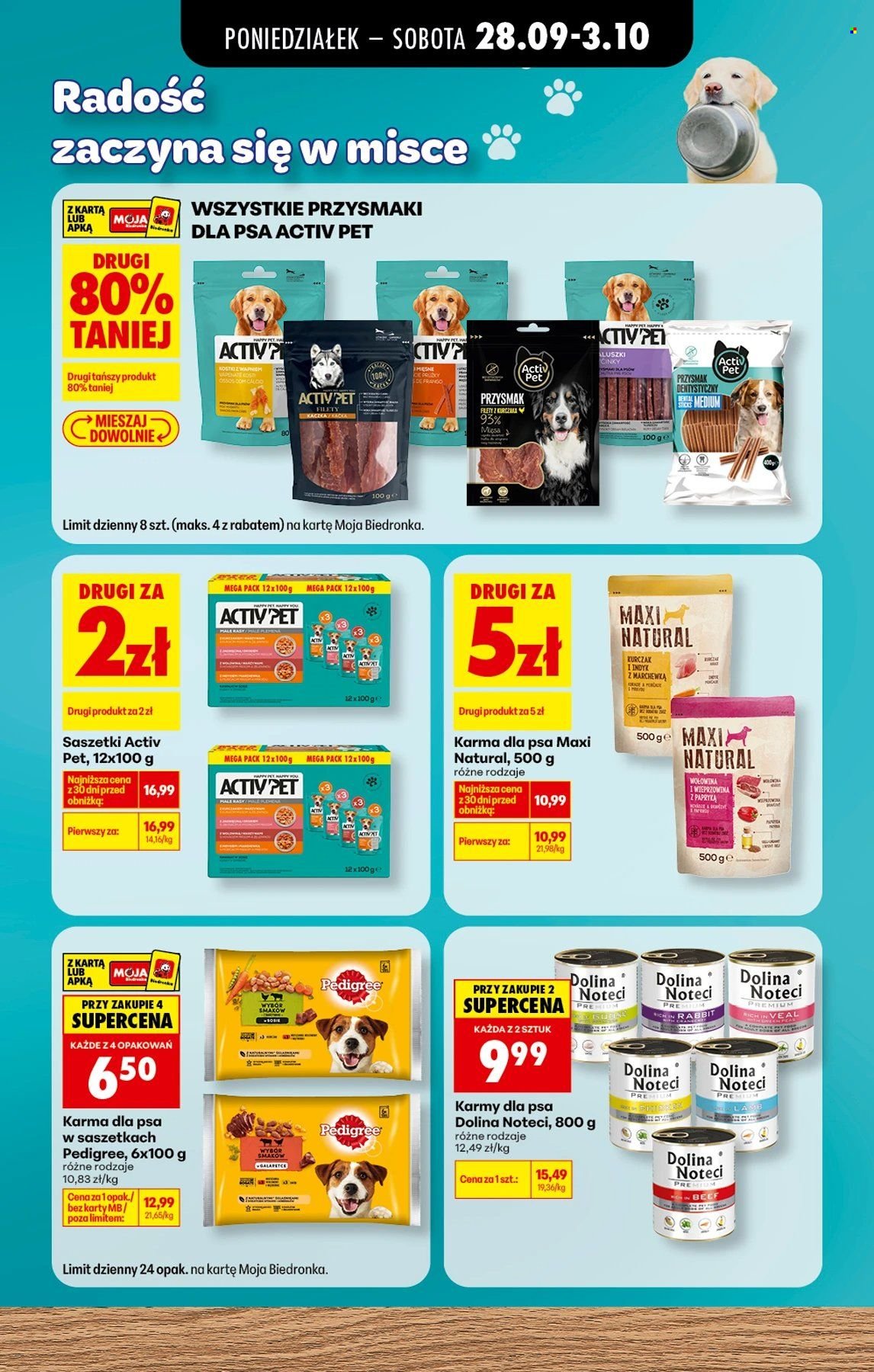 Gazetka BIEDRONKA - Pet Food