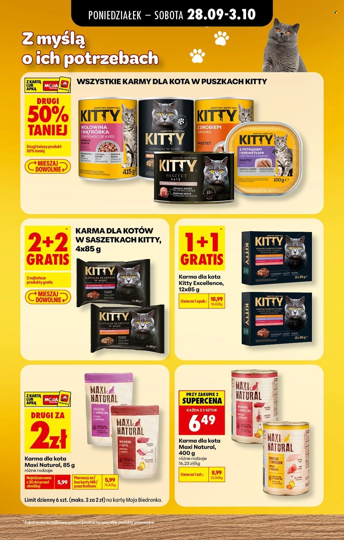 Gazetka BIEDRONKA - Pet Food
