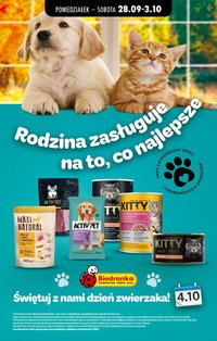 Gazetka BIEDRONKA - Pet Food