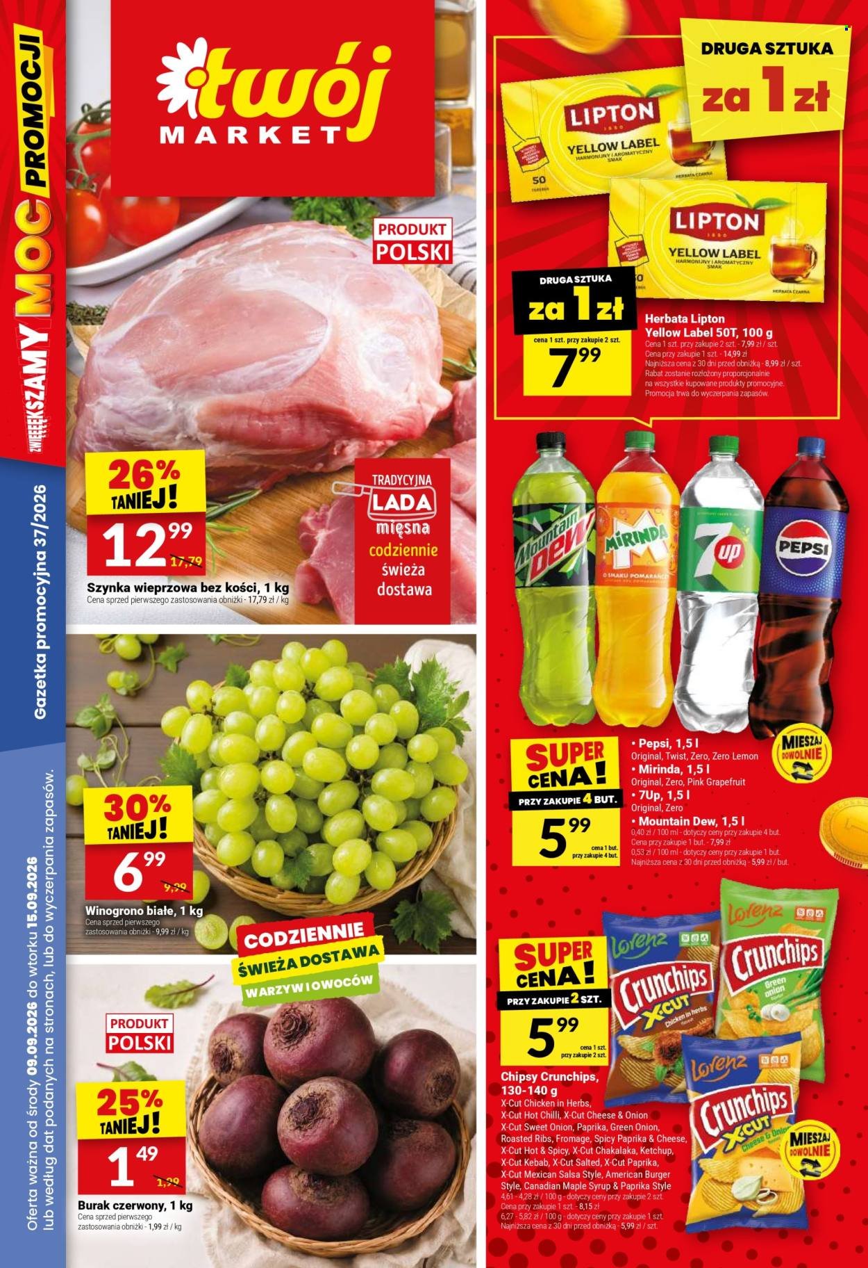 Gazetka TWÓJ MARKET - Gazetka regularna 37/26