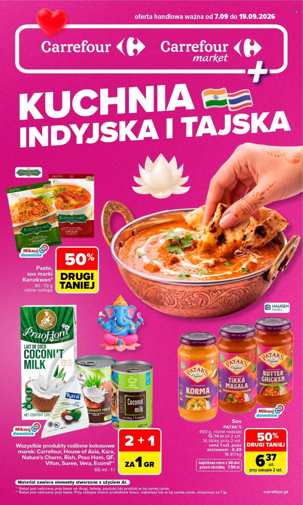 Gazetka CARREFOUR - Kuchnia indyjska i tajska