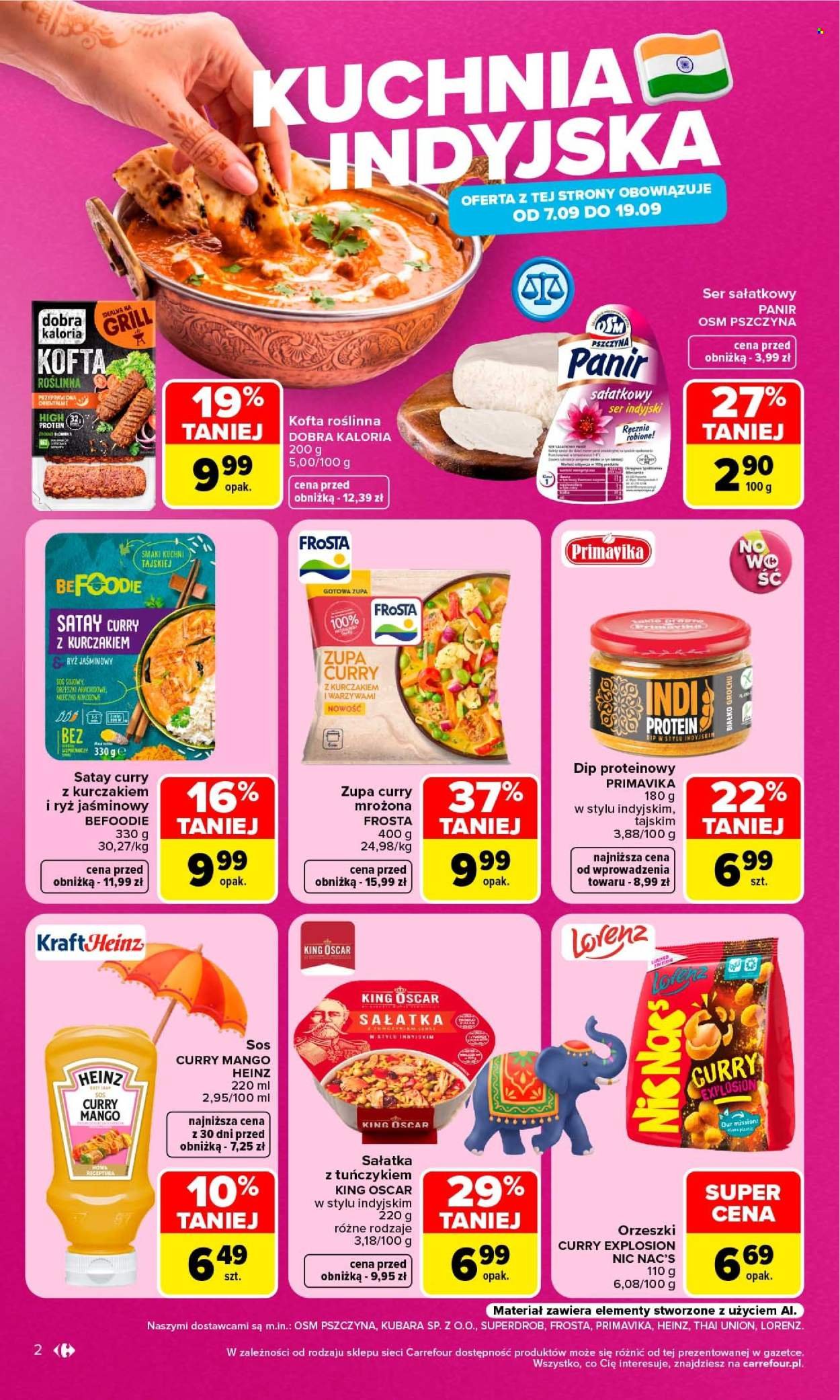 Gazetka CARREFOUR - Kuchnia indyjska i tajska