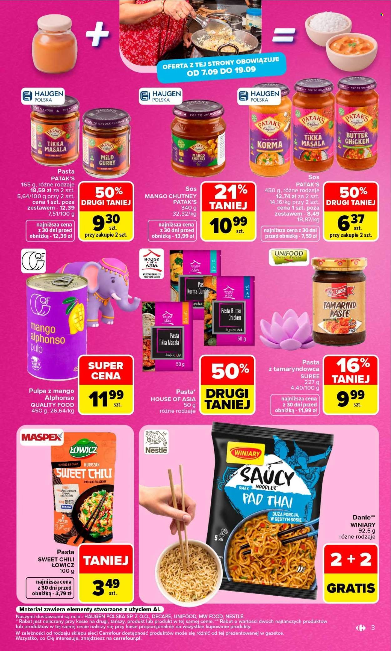Gazetka CARREFOUR - Kuchnia indyjska i tajska