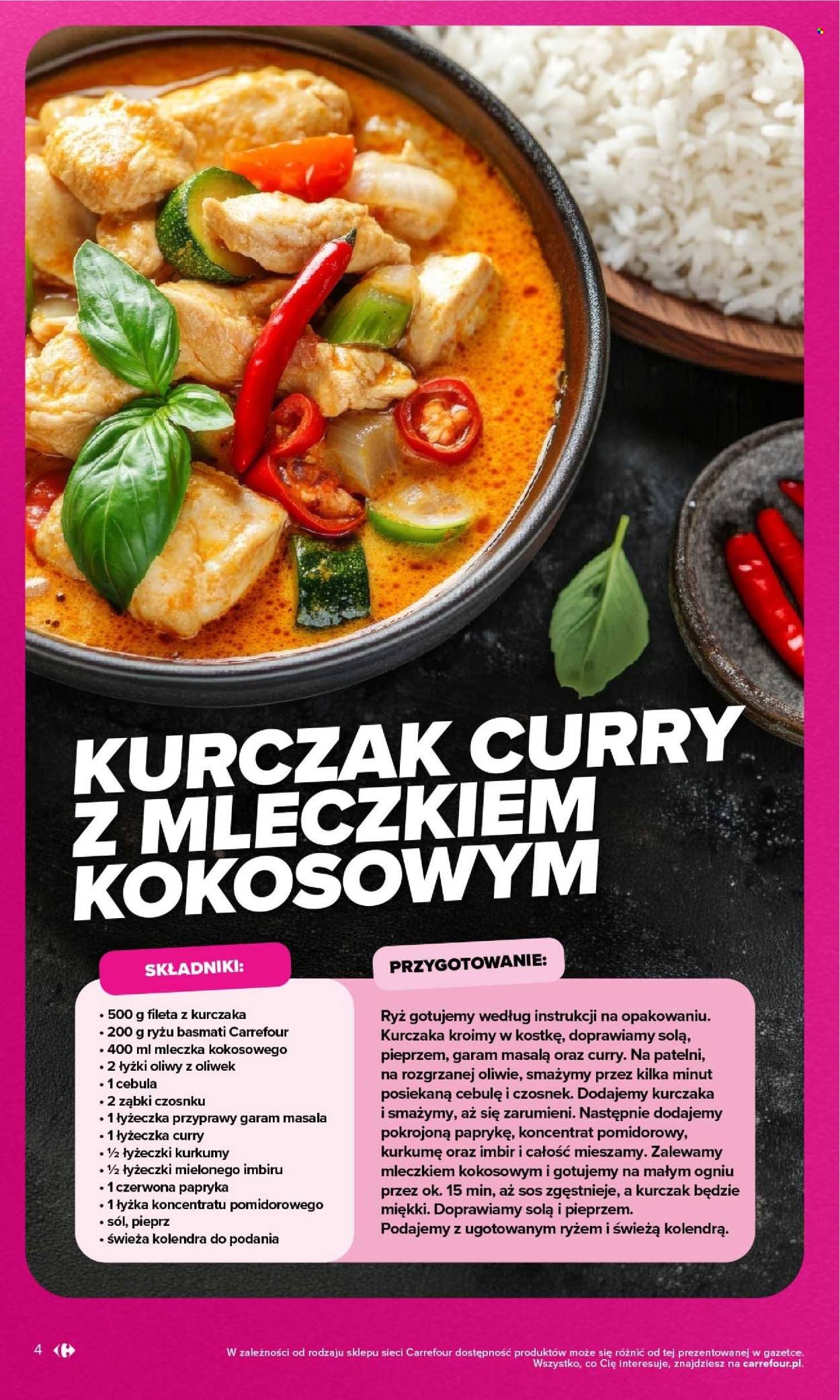 Gazetka CARREFOUR - Kuchnia indyjska i tajska